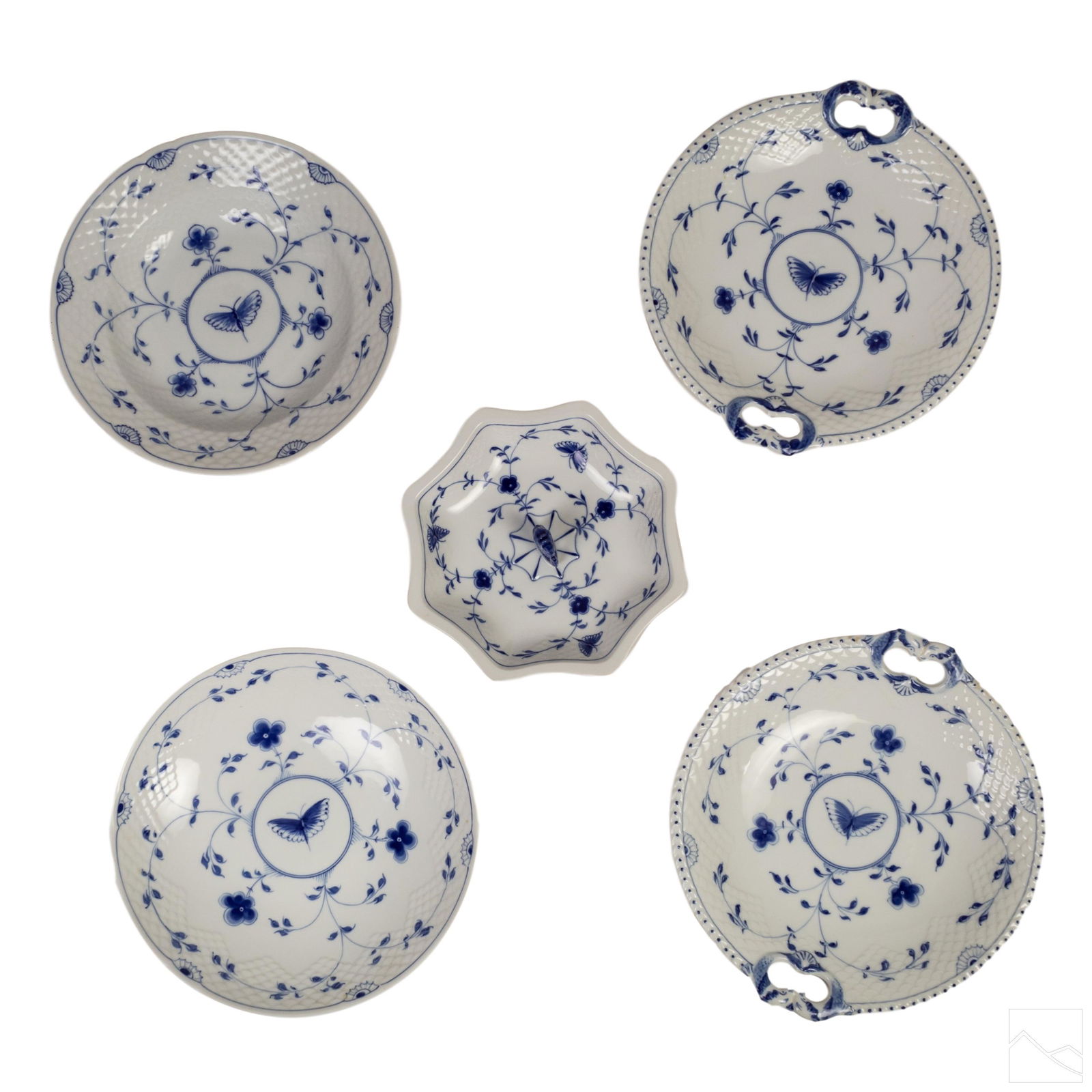 Bing & Grondahl Butterfly Serving Dish Bowls GROUP (1 of 19)