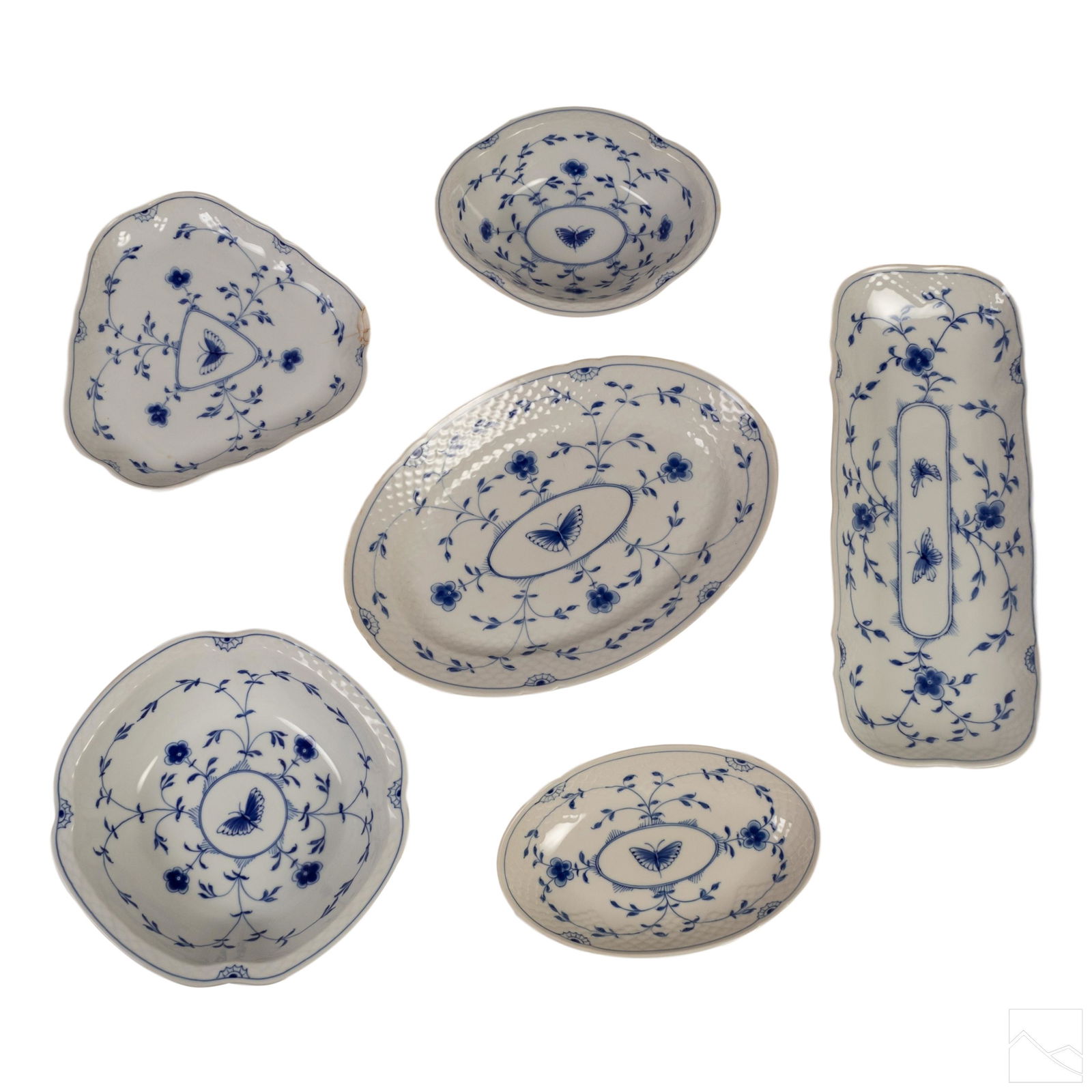 Bing & Grondahl Butterfly Serving Dish Bowls GROUP (1 of 20)