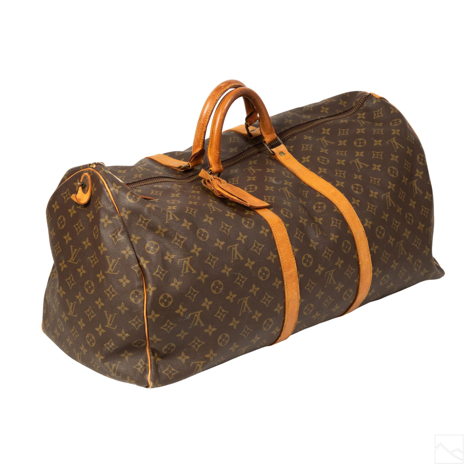 Louis Vuitton Vintage LV Logo Keepall Duffle Bag (1 of 6)