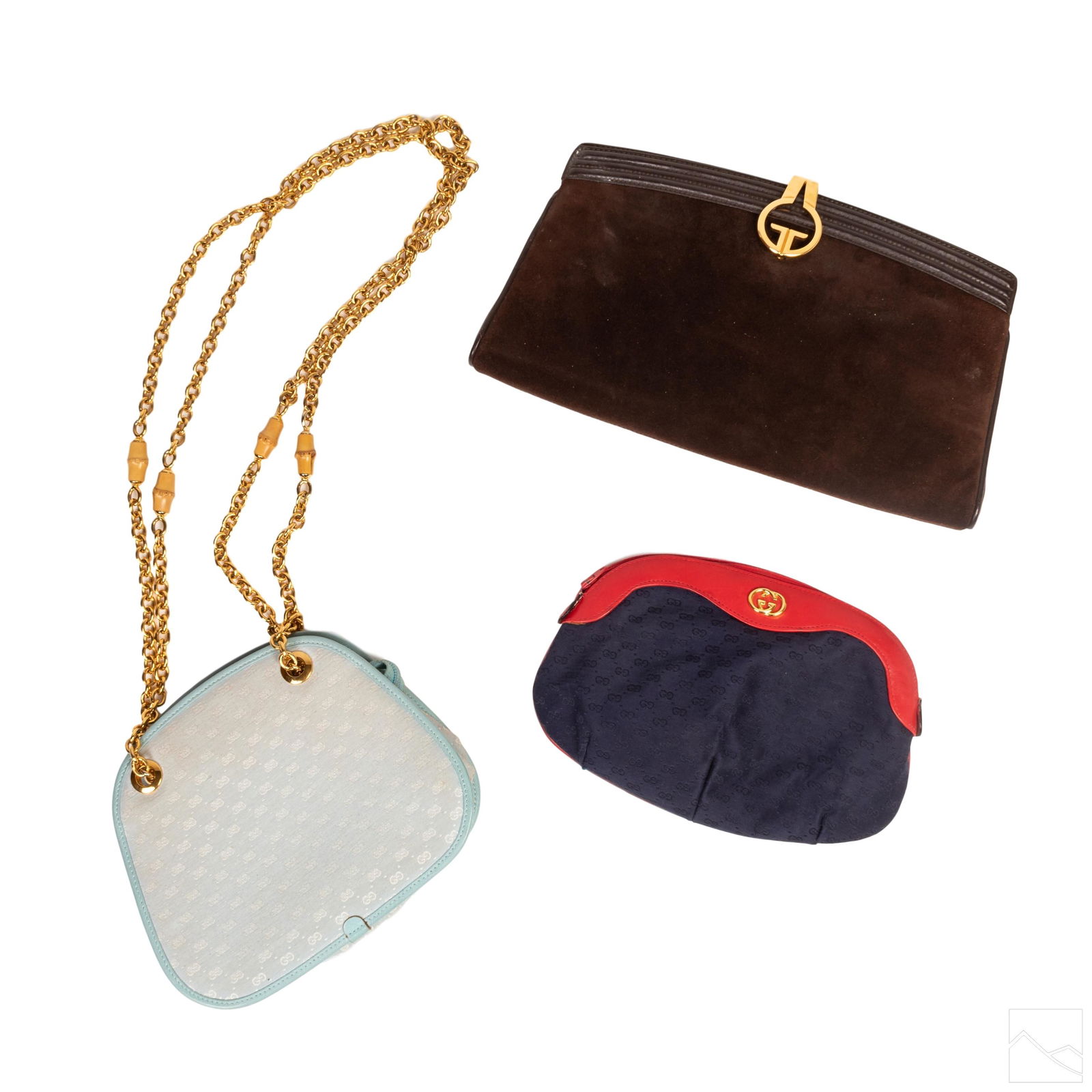 Gucci Vintage Designer Handbag Clutch Purses LOT Gucci (1 of 12)