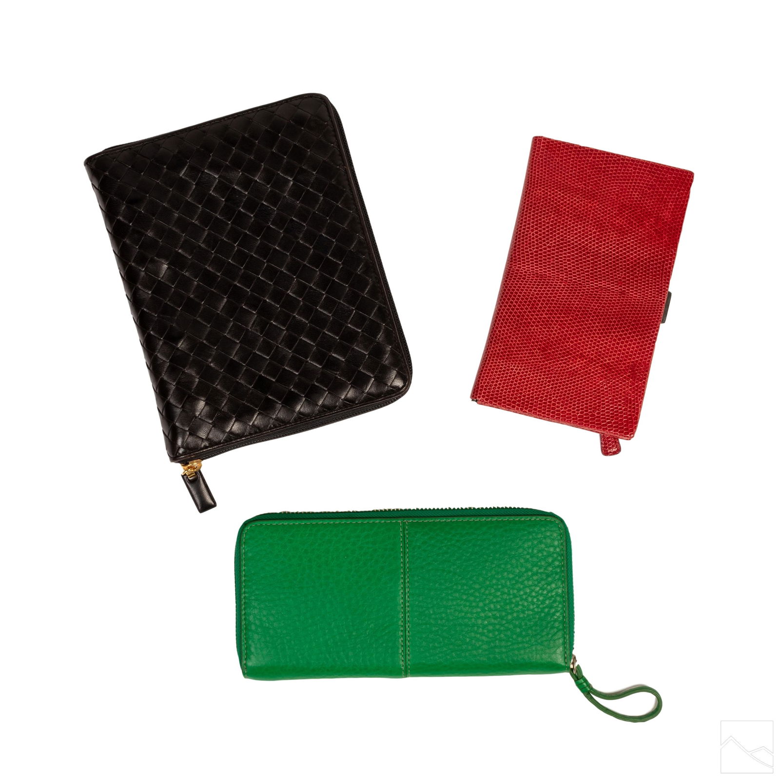 Cole Haan T. Anthony & Bottega Veneta Wallets LOT (1 of 10)