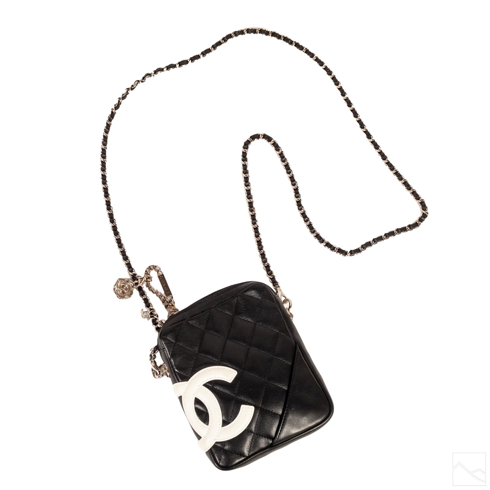 Chanel Black Quilted Leather Cambon Cross Body Bag (1 of 6)