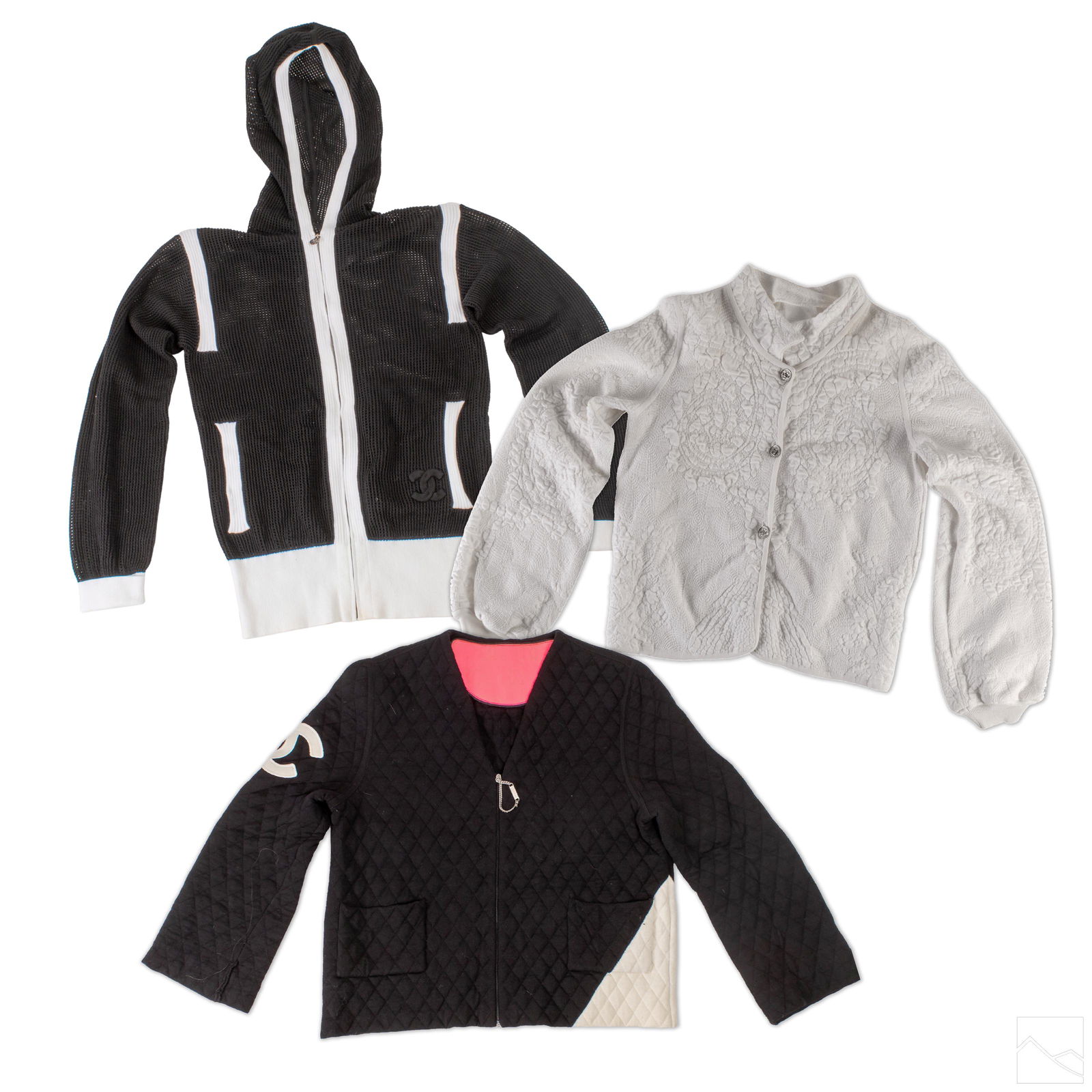 Chanel Couture Long Sleeve Knitted Jackets GROUP (1 of 11)