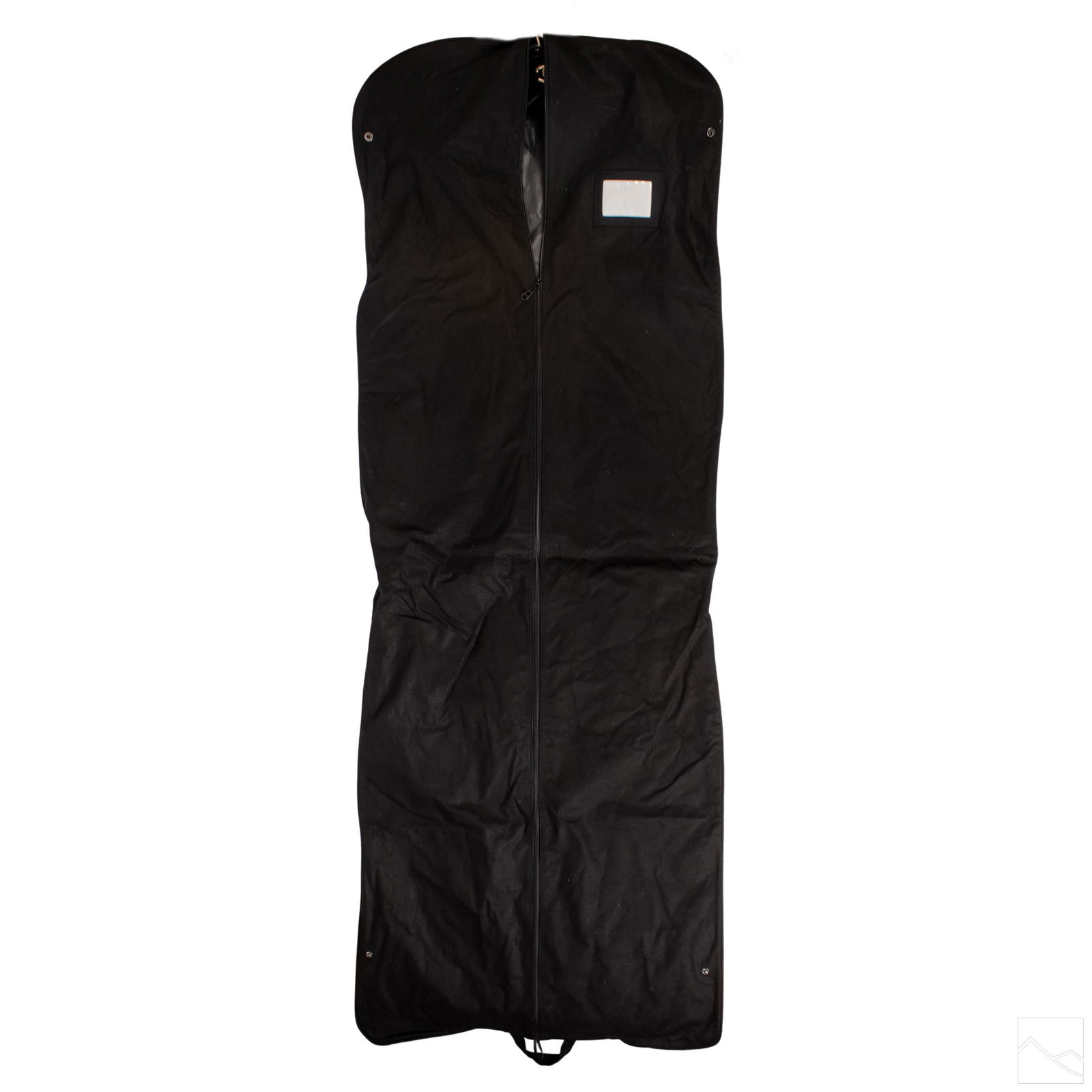 Chanel Couture Black Canvas Garment Bag & Hangers (1 of 4)