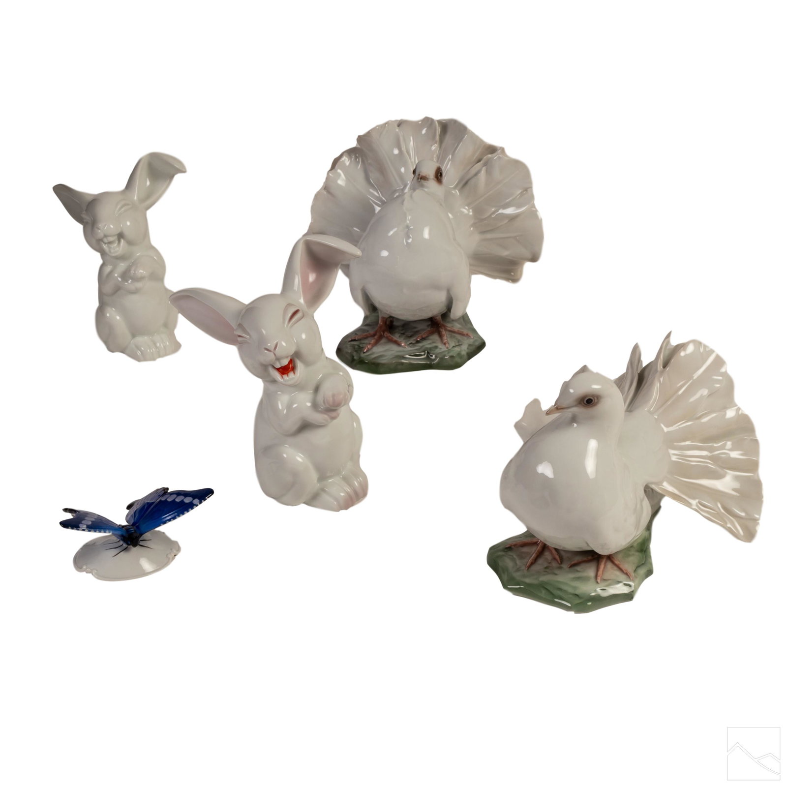 Rosenthal Butterfly Rabbit Bird Figurine GROUP LOT (1 of 13)