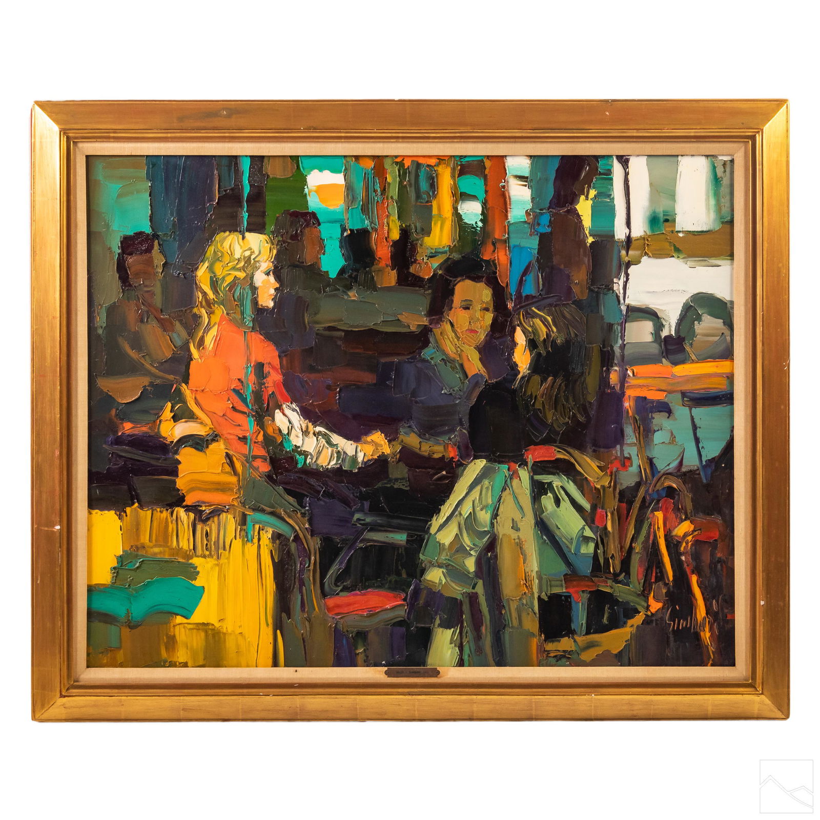 Nicola Simbari (1927-2012) Impressionist Painting (1 of 9)