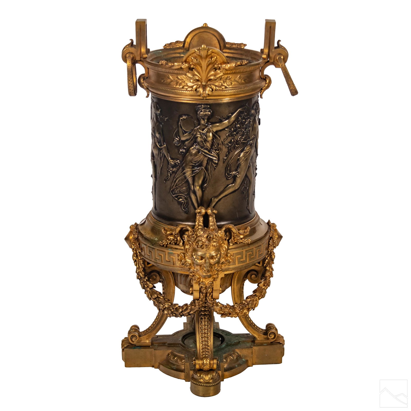 19th C. French Louis XVI Ormolu Bronze Jardiniere (1 of 6)