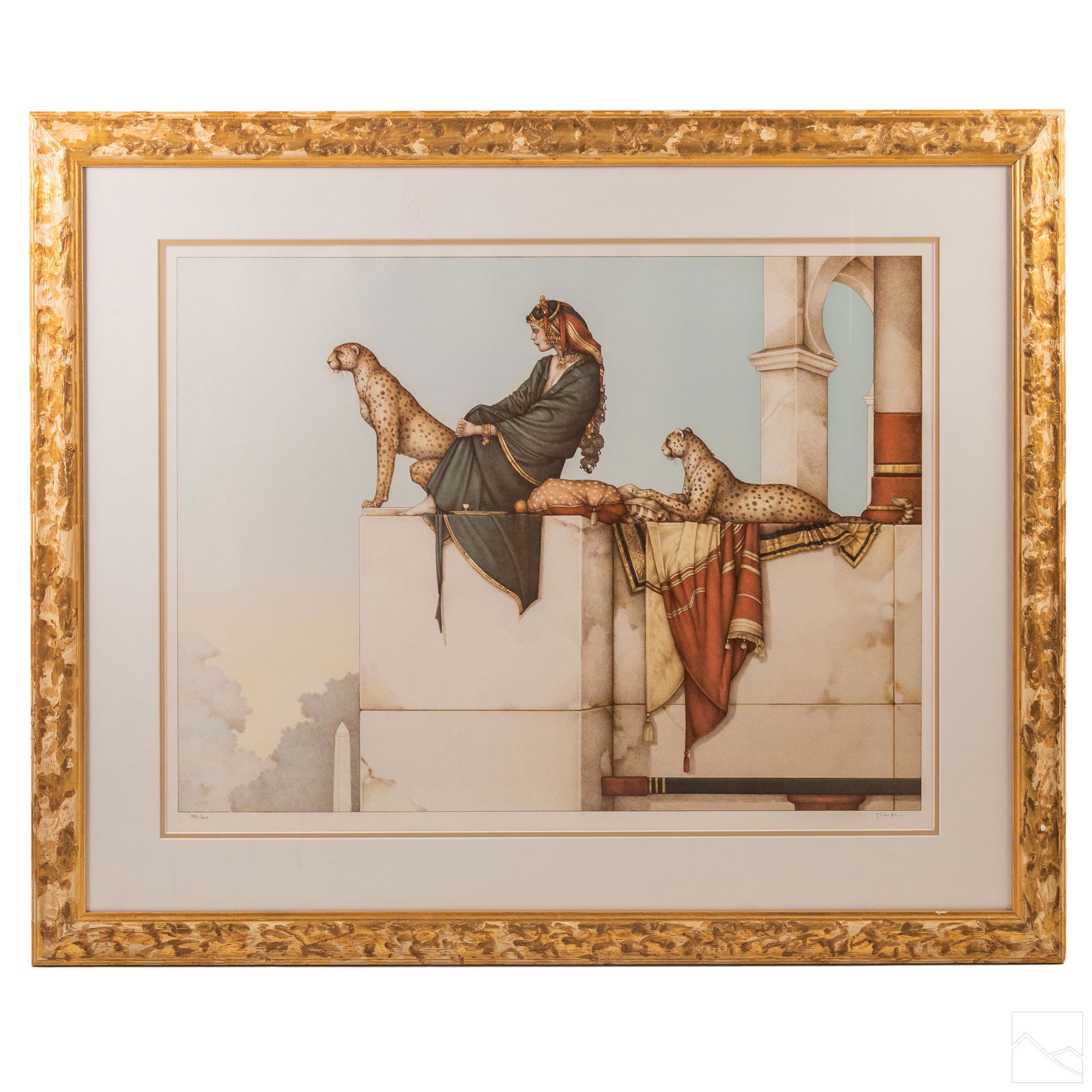 Michael Parkes (b.1944) Magical Realism Lithograph (1 of 9)