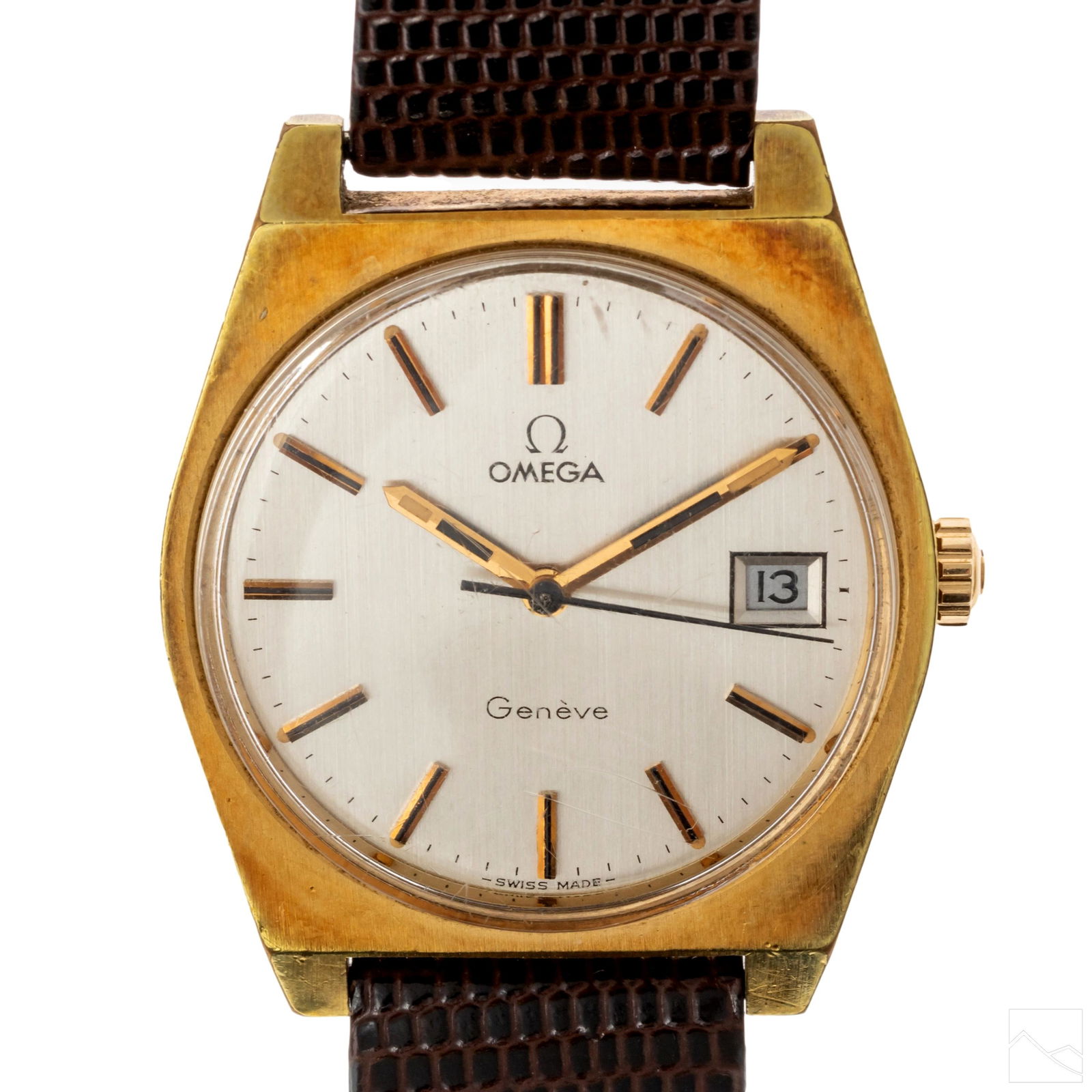Omega Gold Filled Vintage Working Men's Date Watch (1 of 11)