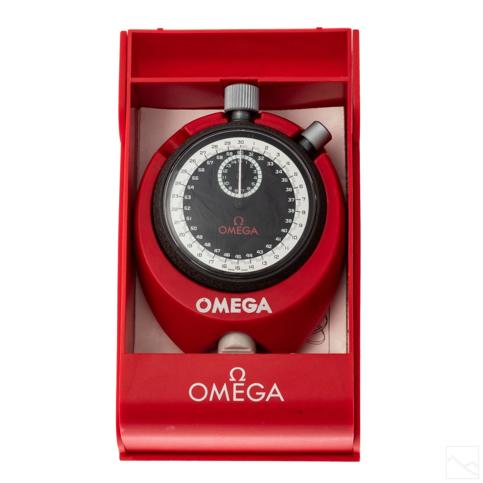 Omega W1732 VTG Stopwatch with Original Stand +Box (1 of 9)