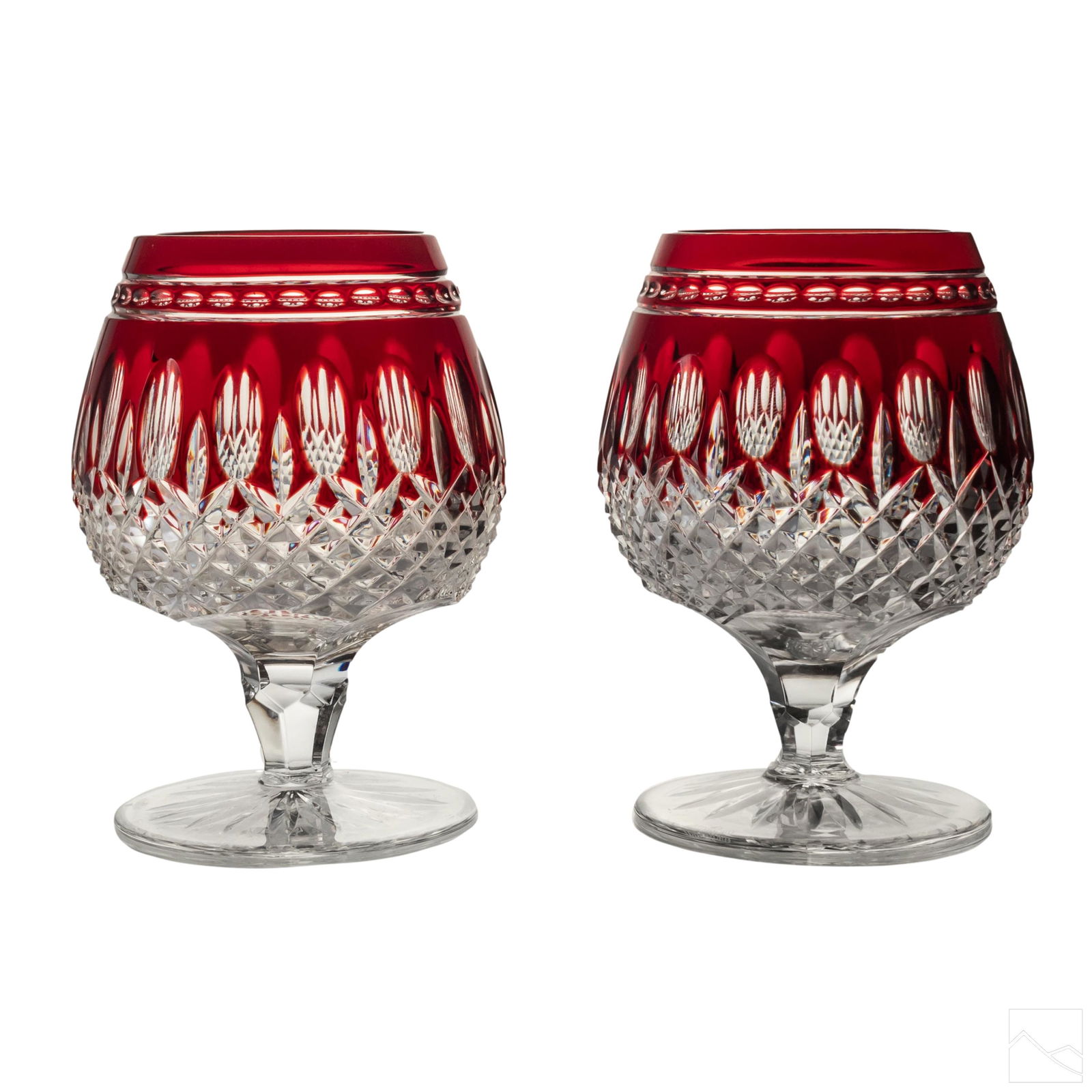 Waterford Crystal Clarendon Brandy Snifter Glasses