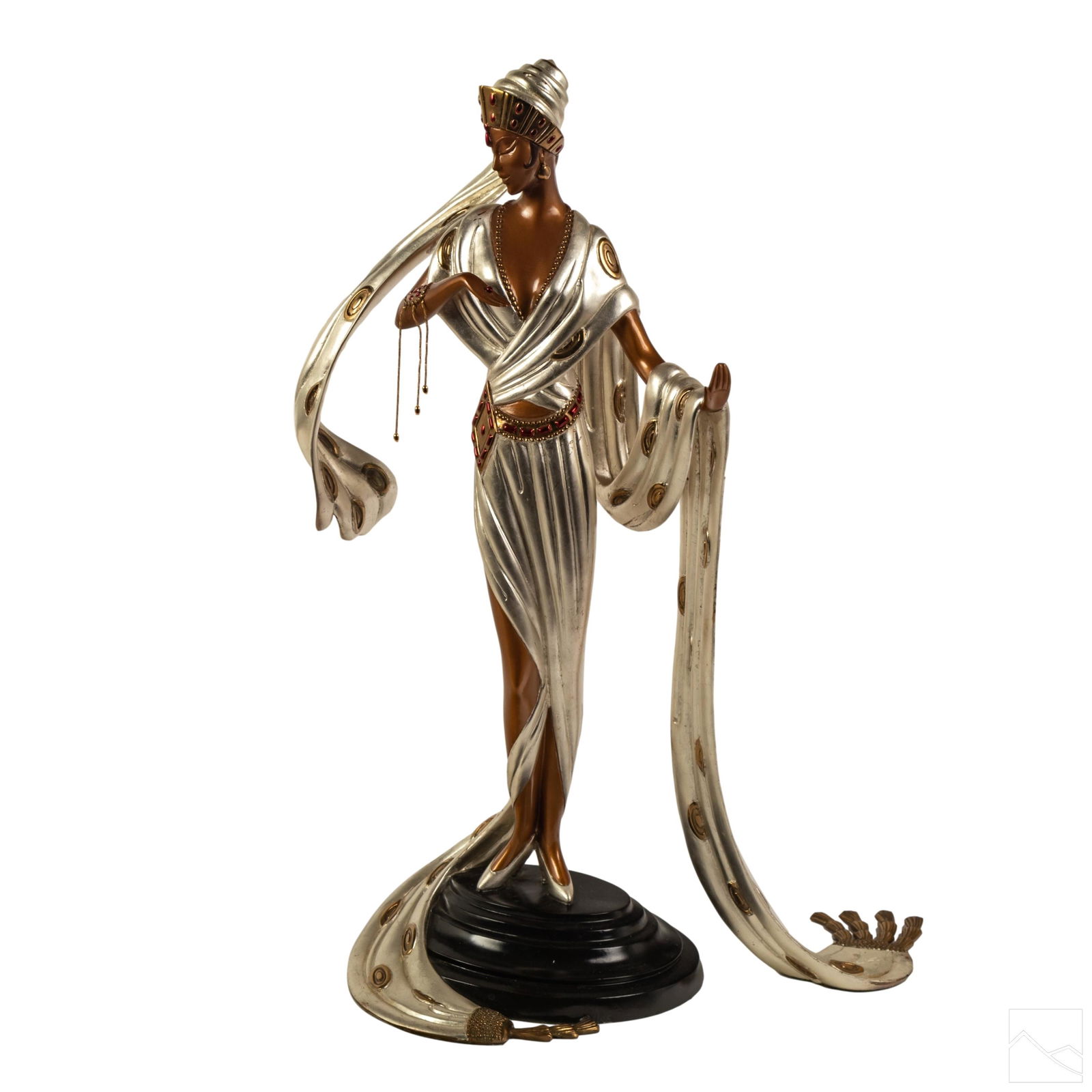 Erte Signed Bronze Scheherazade Figurine Sculpture (1 of 7)