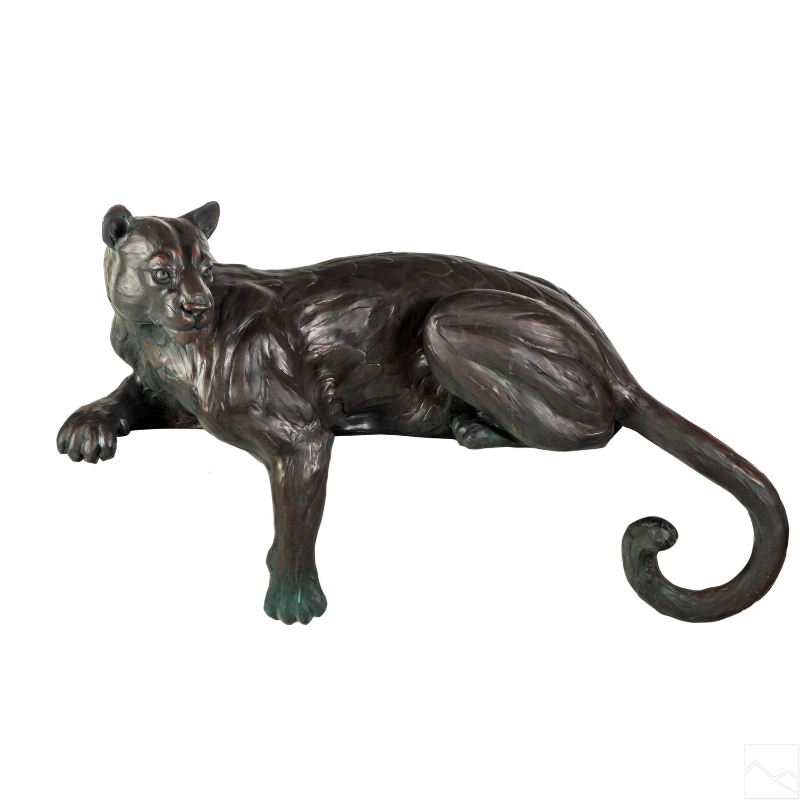 Bronze Monumental Mountain Lion Cougar Sculpture (1 of 6)
