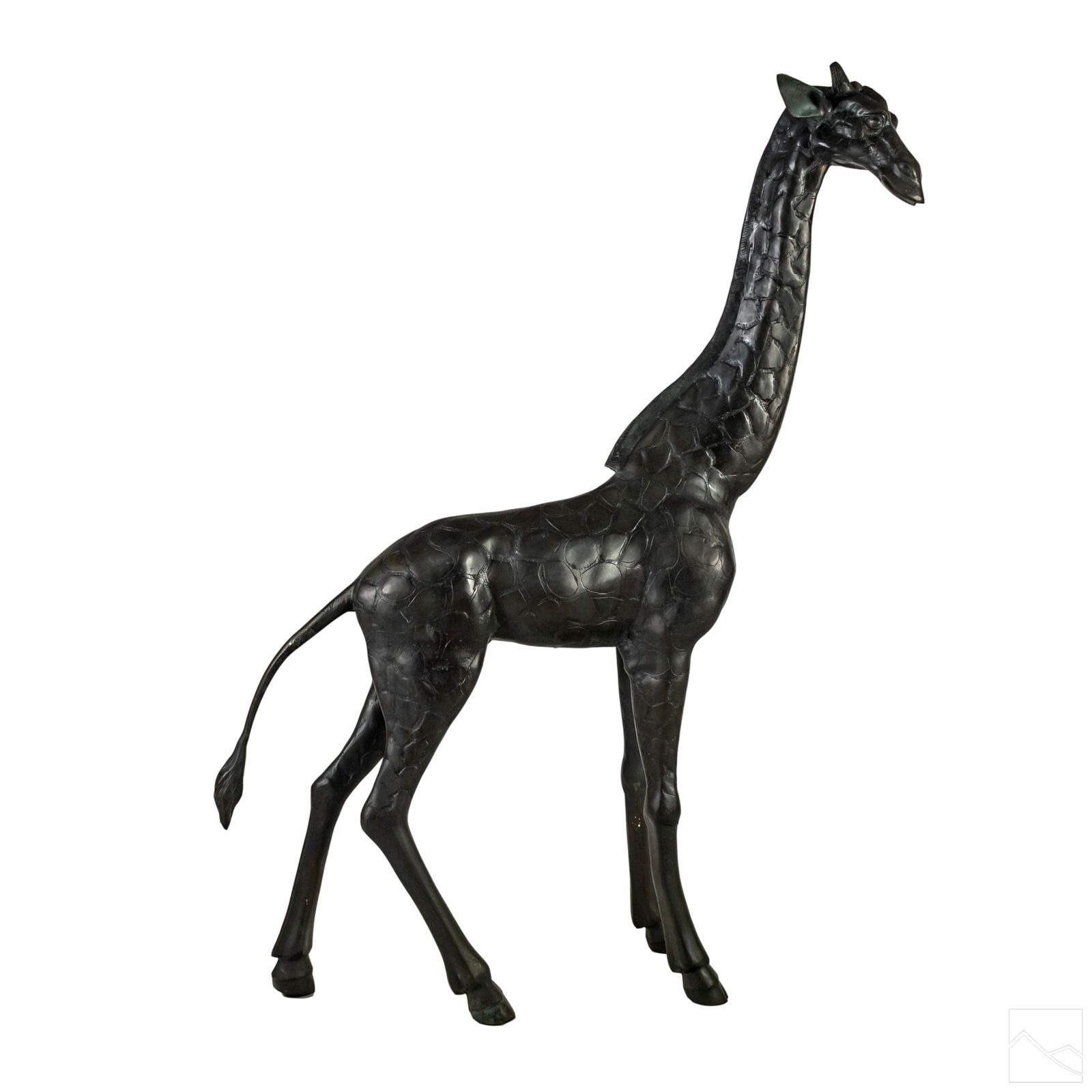 Bronze Monumental 70" Giraffe Wildlife Sculpture (1 of 7)