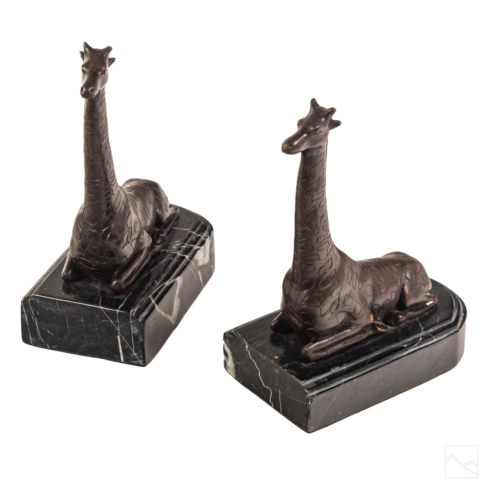 Maitland Smith Bronze Giraffe Figurine Sculptures (1 of 7)