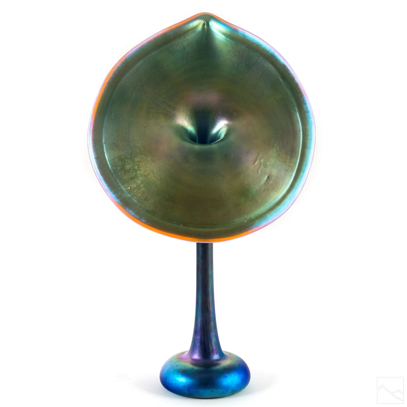 Carl Radke Jack in Pulpit Iridescent Glass Vase (1 of 7)