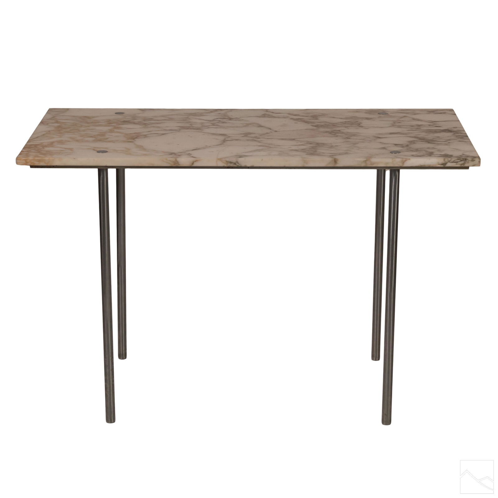 William Katavalos For LaVerne Marble Foyer Table (1 of 5)