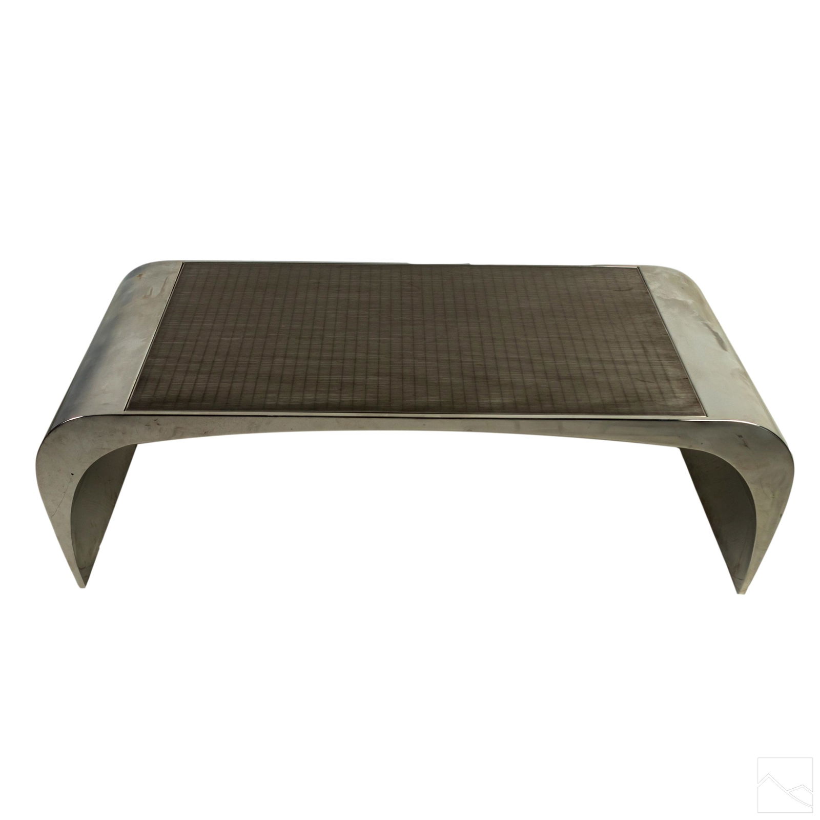 Louis A. Lara Brueton Selina K Steel Coffee Table (1 of 5)