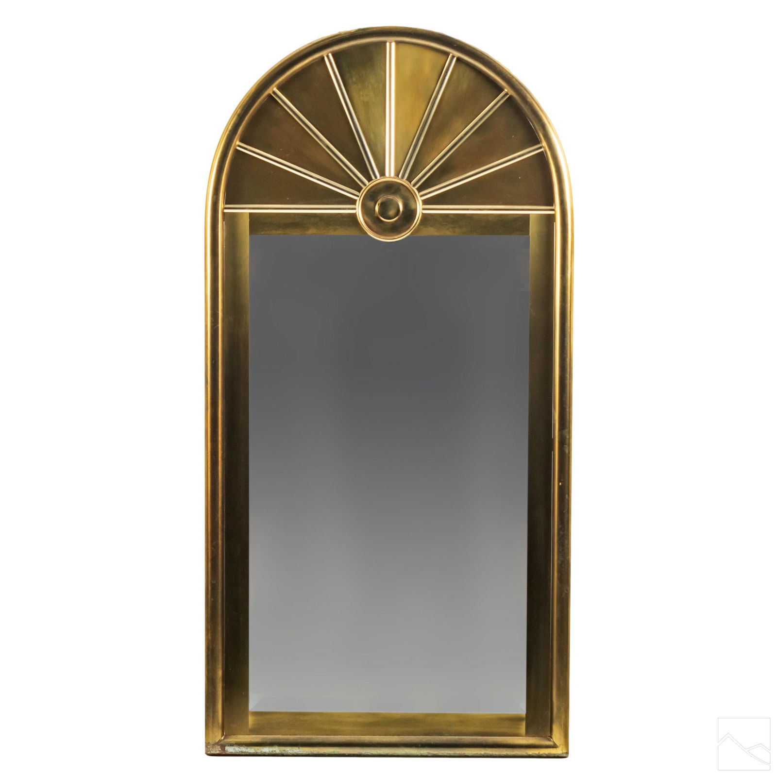 Mastercraft 56" Mid Century Modernist Brass Mirror (1 of 4)