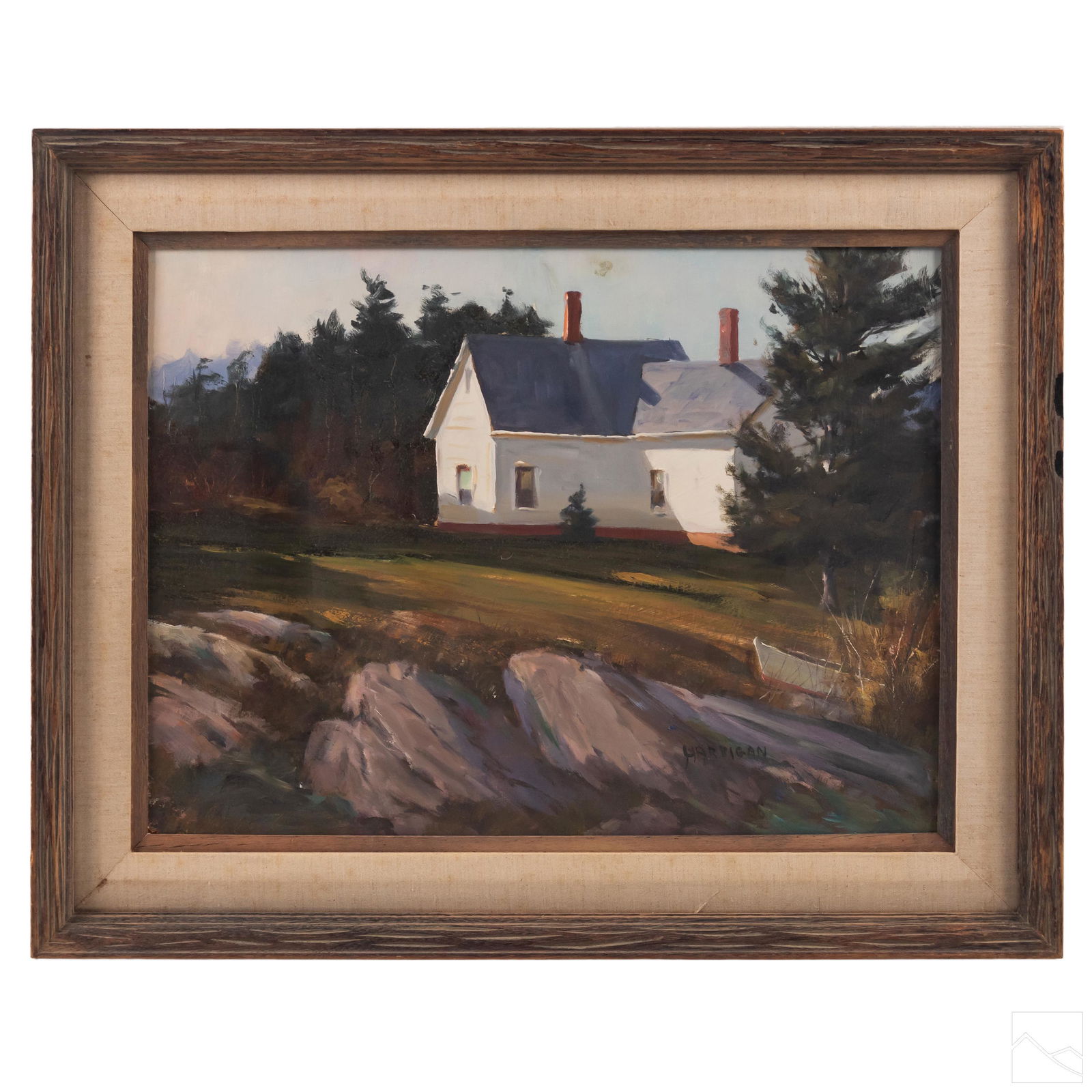 Edward Harrigan New England Landscape Oil Painting (1 of 6)