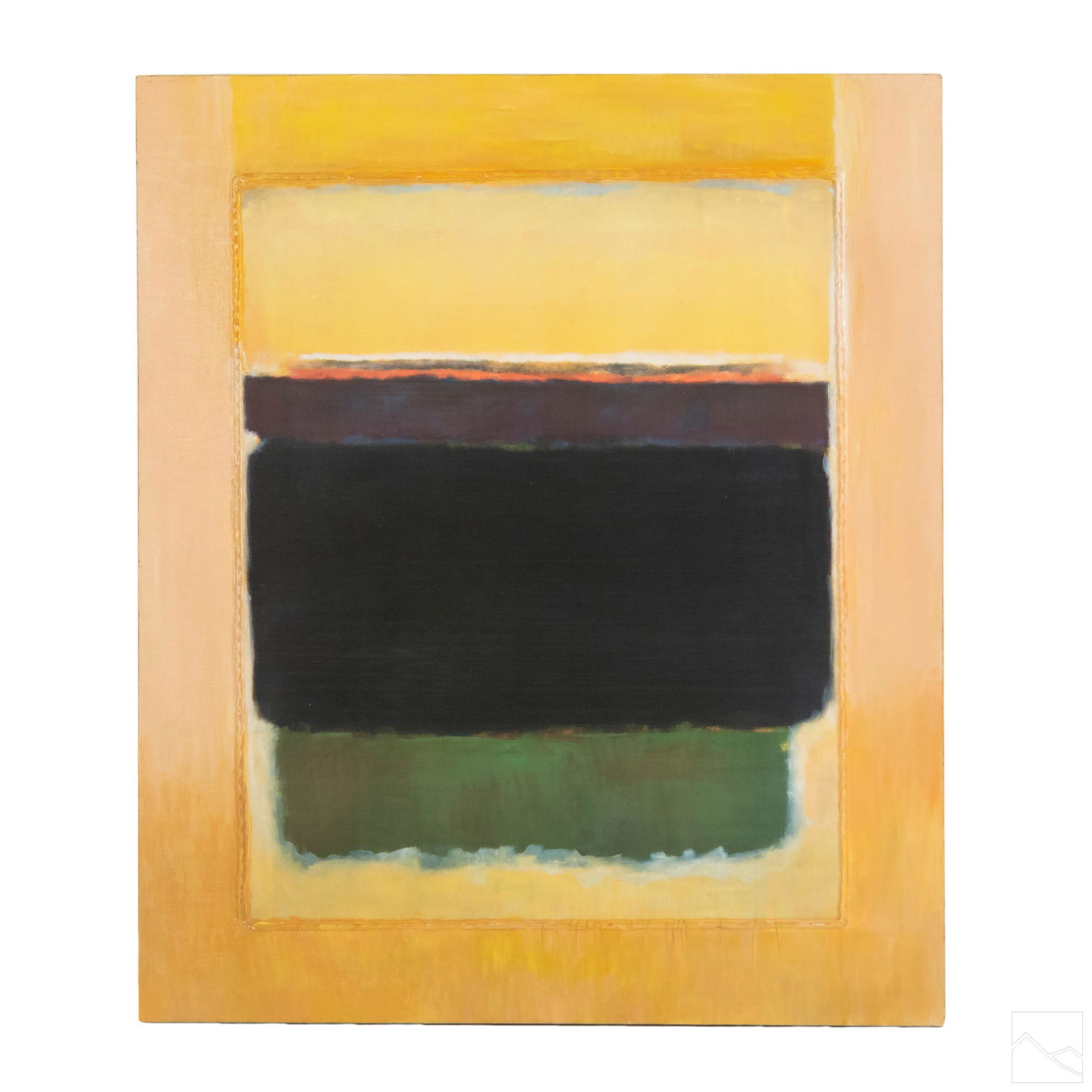 Abstract Modern Oil Painting after Robert Becker (1 of 4)