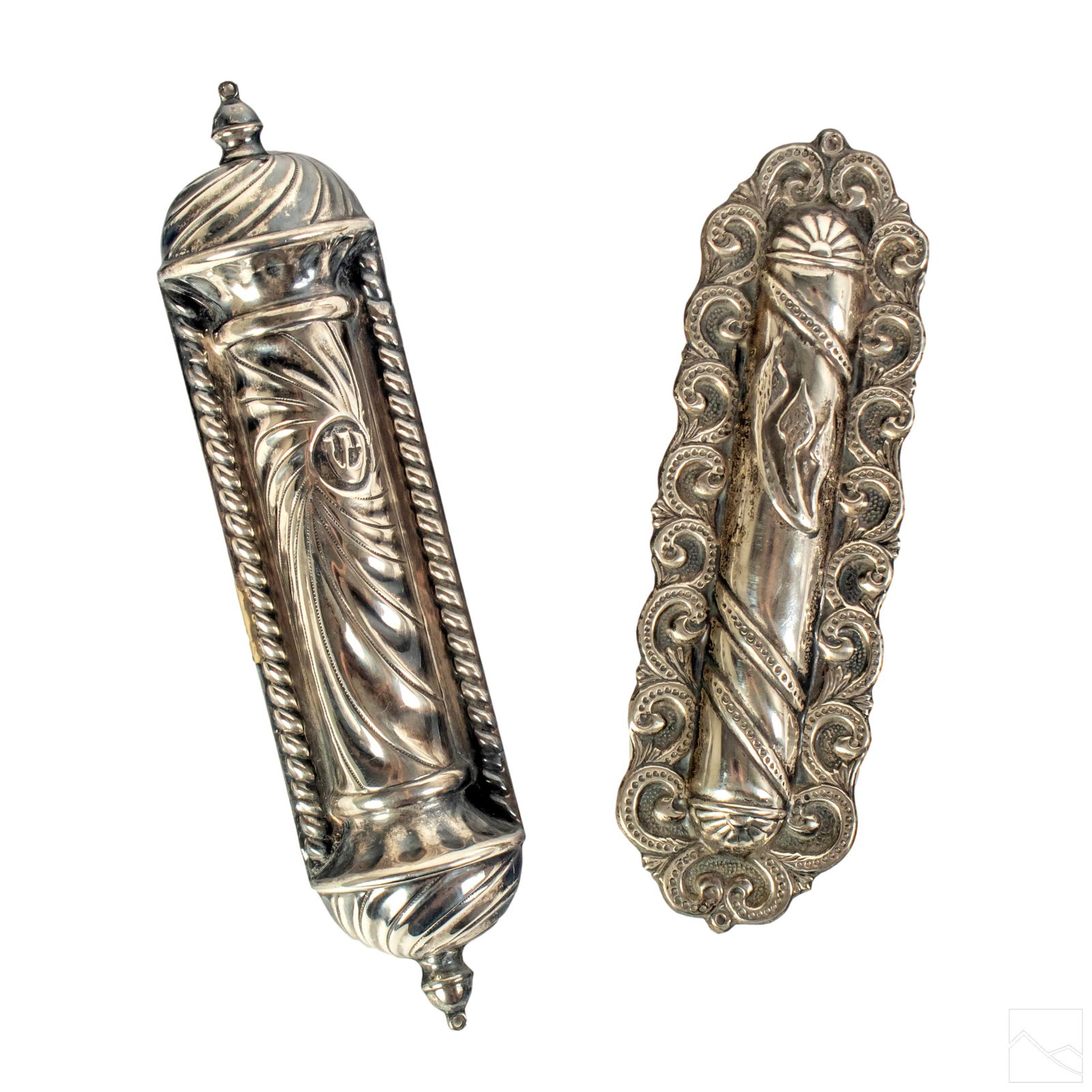 Sterling Silver Ornate Judaica Mezuzah 95grams LOT (1 of 9)