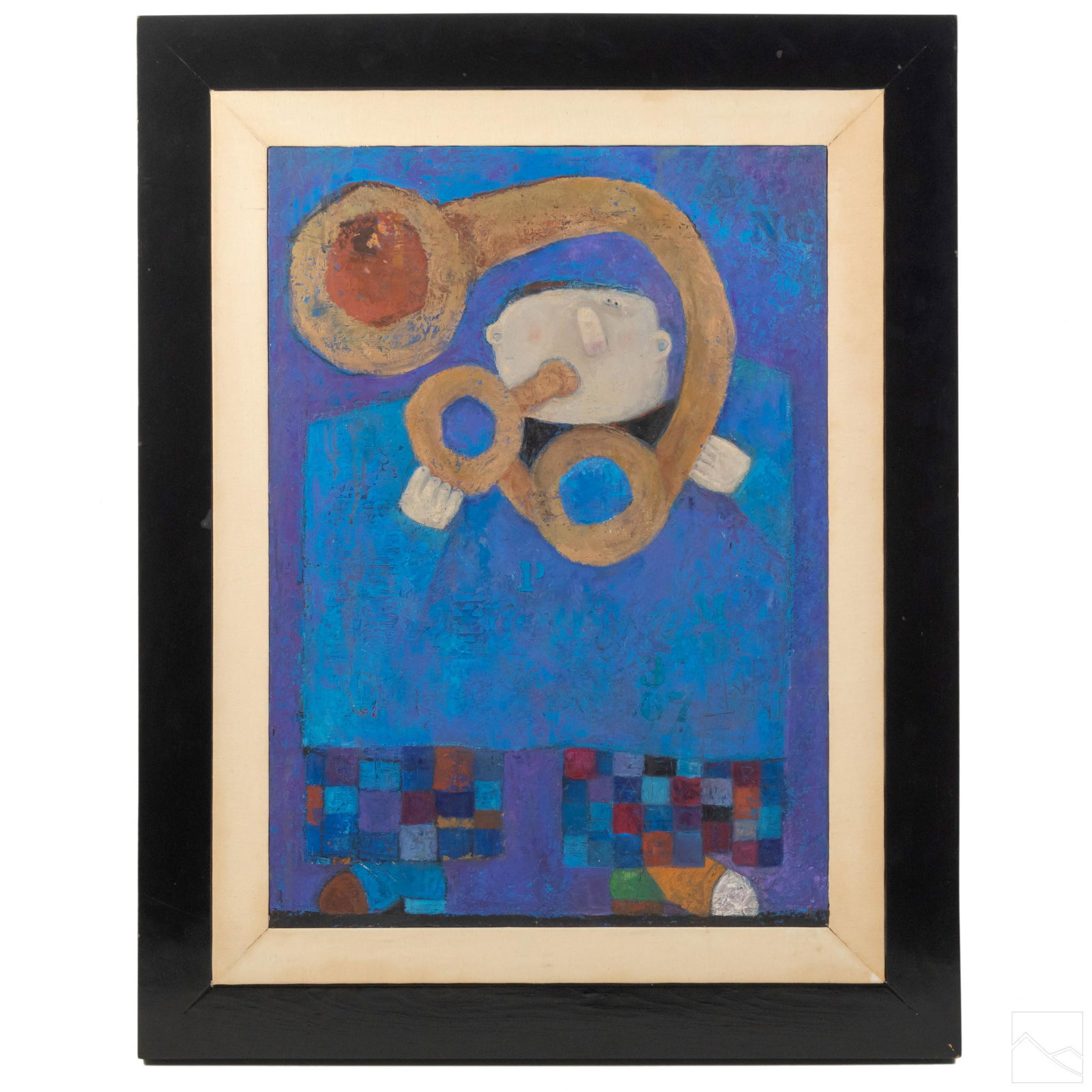 Carmen Arvizu (b. 1967) Abstract Jazz Oil Painting (1 of 6)