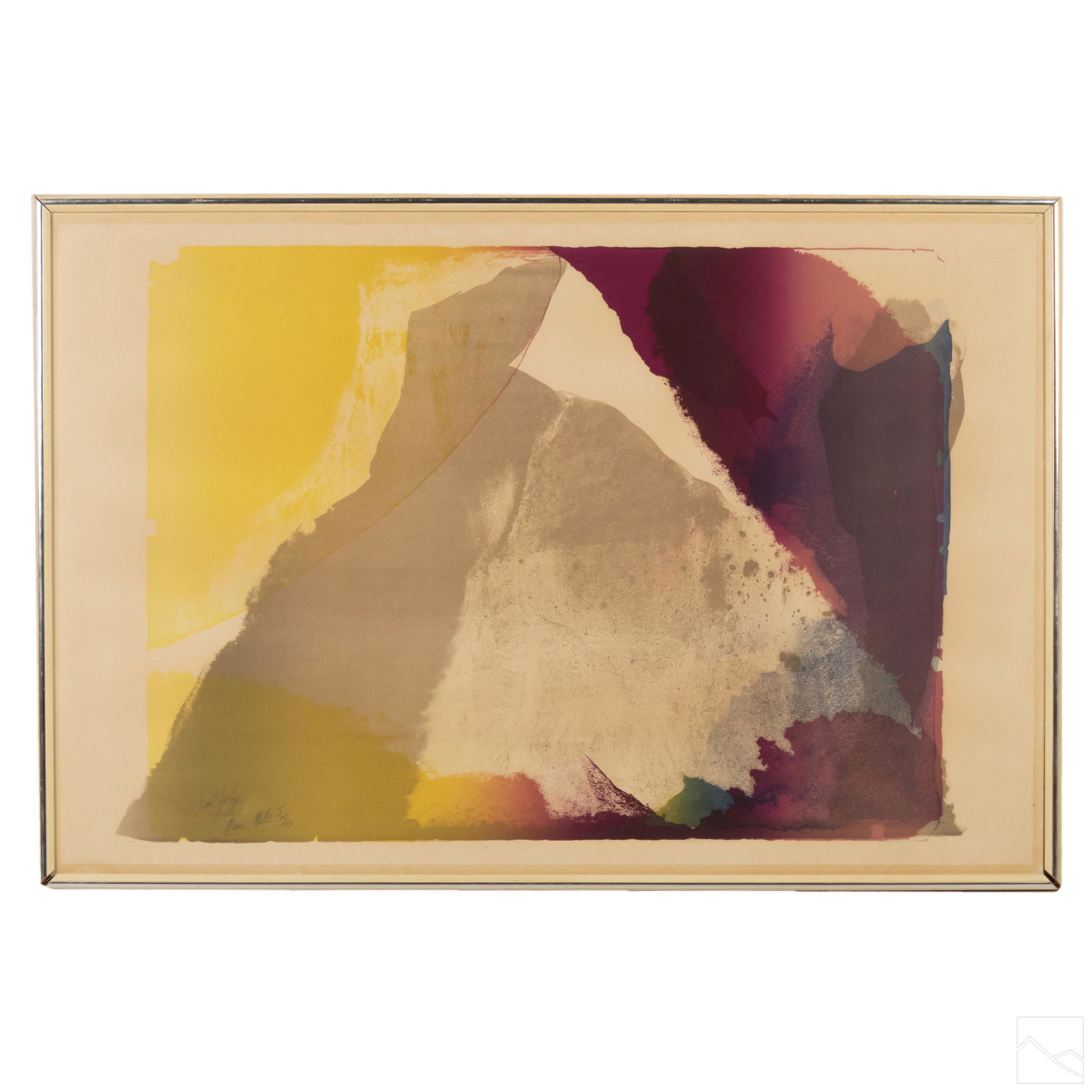 Paul Jenkins (1923-2012) Abstract Expression Litho (1 of 6)