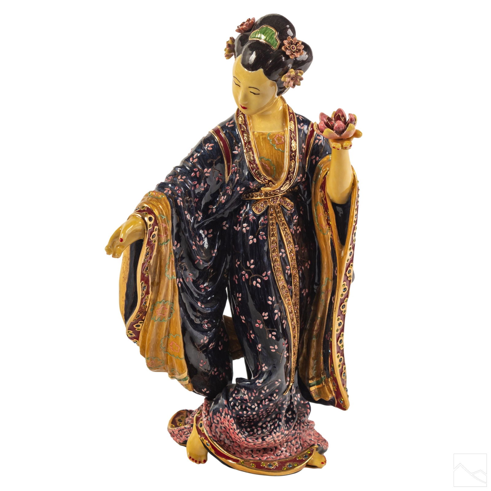 Jay Strongwater LE Ming Lady Chinoiserie Figurine (1 of 7)