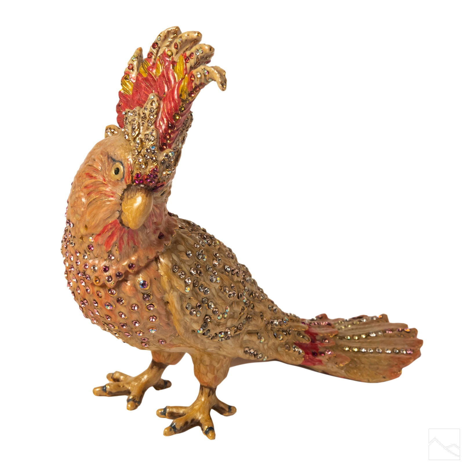 Jay Strongwater Cockatoo Bird Wildlife Figurine (1 of 7)