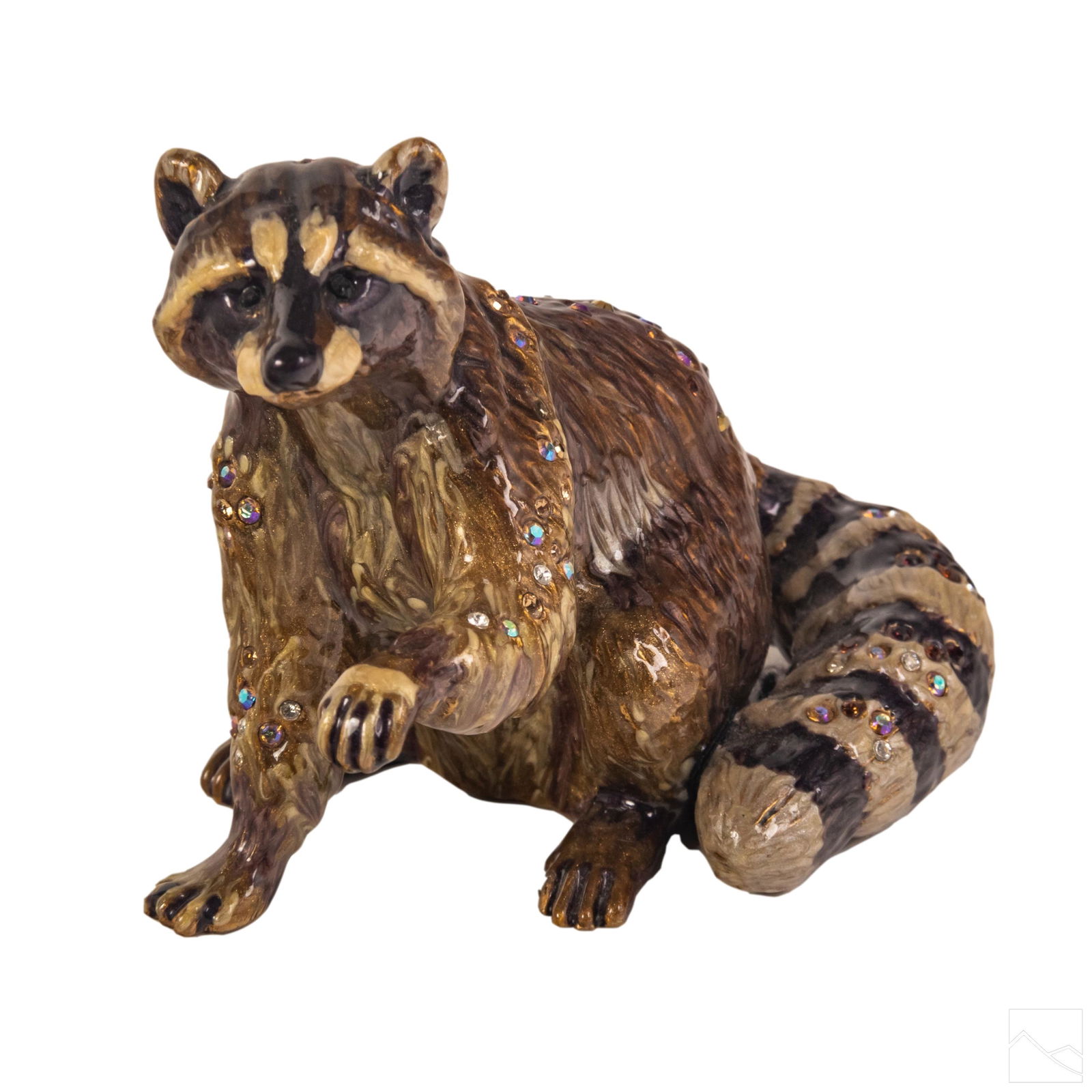Jay Strongwater Bramble Rocky Raccoon Figurine (1 of 5)
