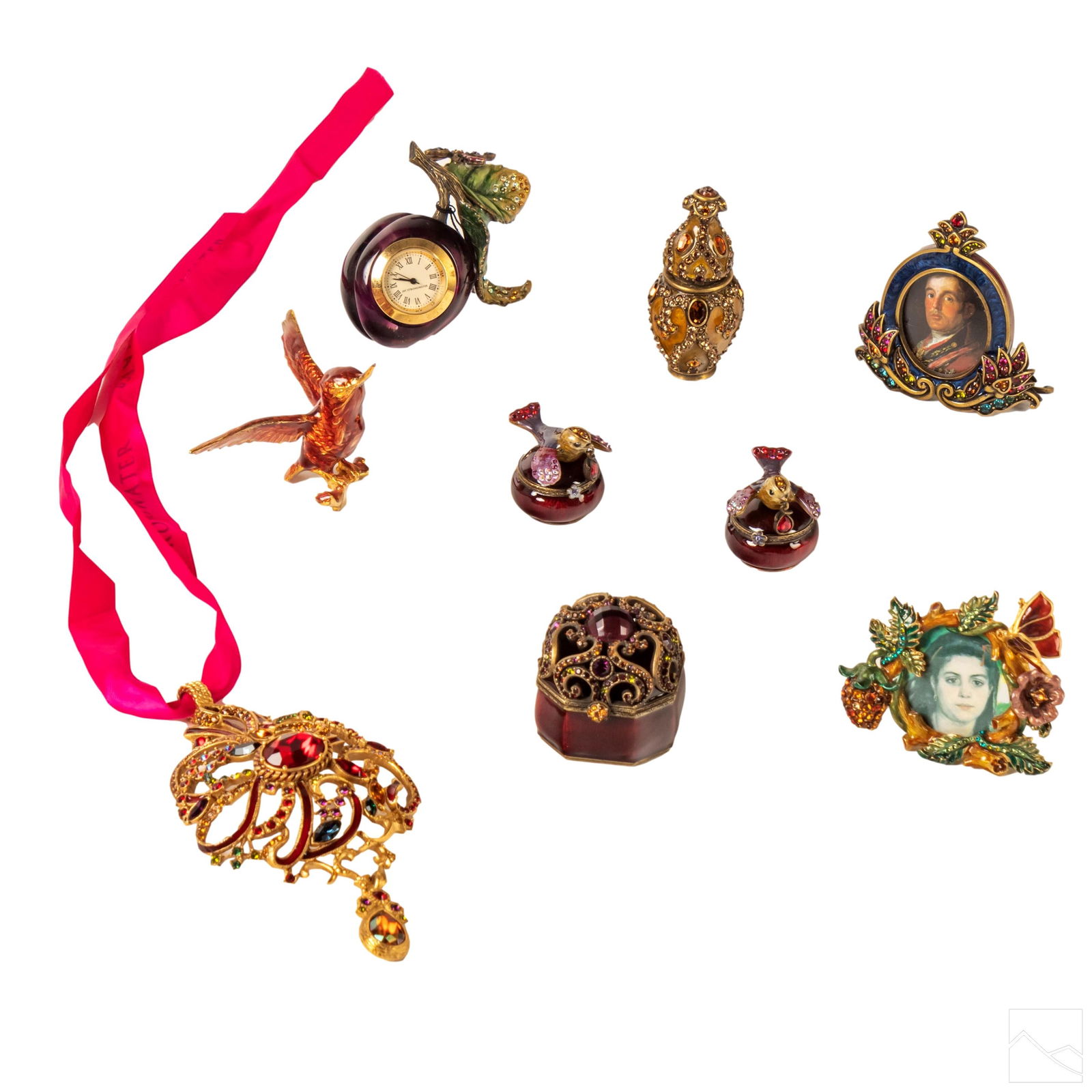 Jay Strongwater Medal Figurines Frames & Boxes LOT (1 of 13)