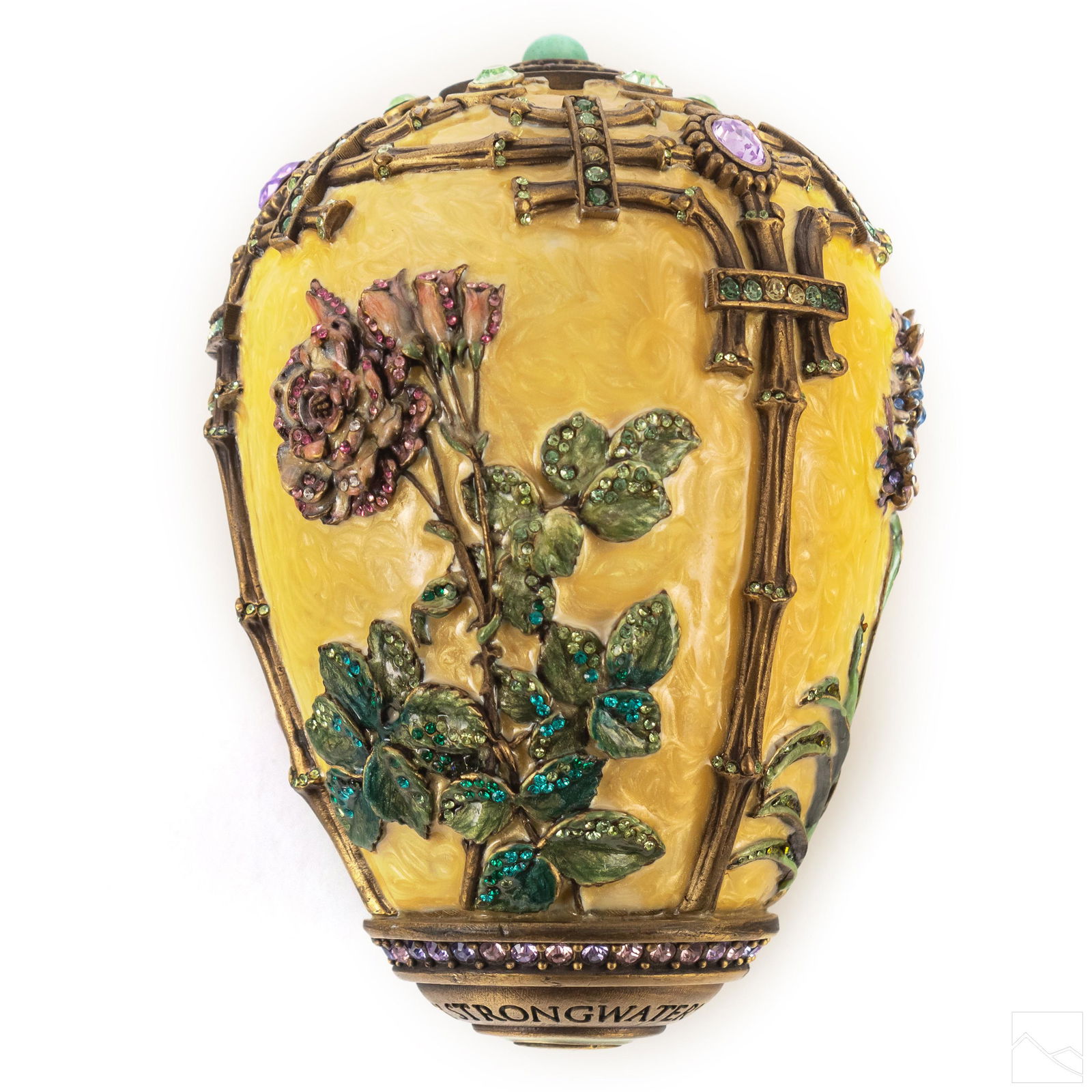 Jay Strongwater Ltd. Ed. Swarovski Egg Sculpture (1 of 5)