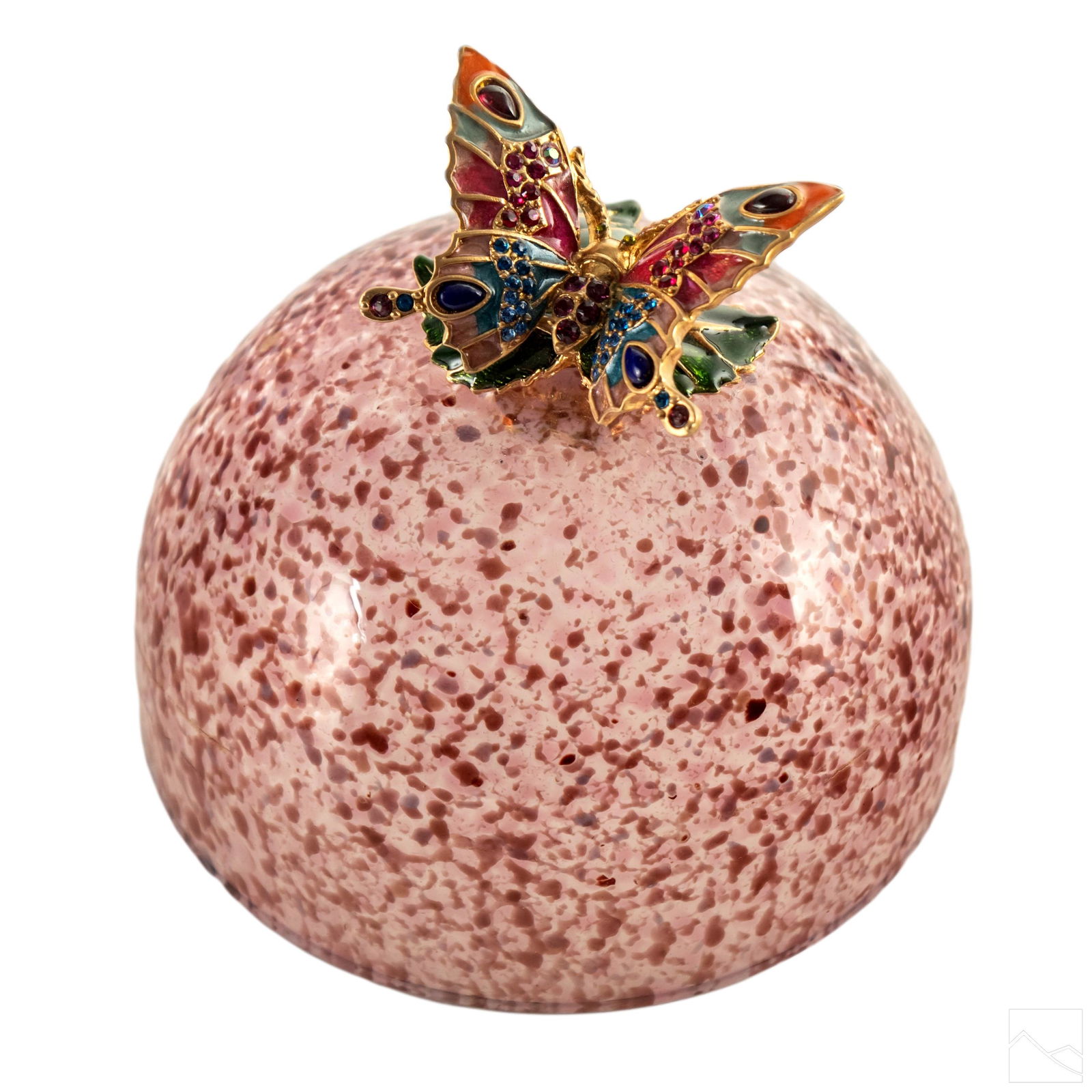 Jay Strongwater Swarovski Butterfly Sculpture, Box (1 of 5)