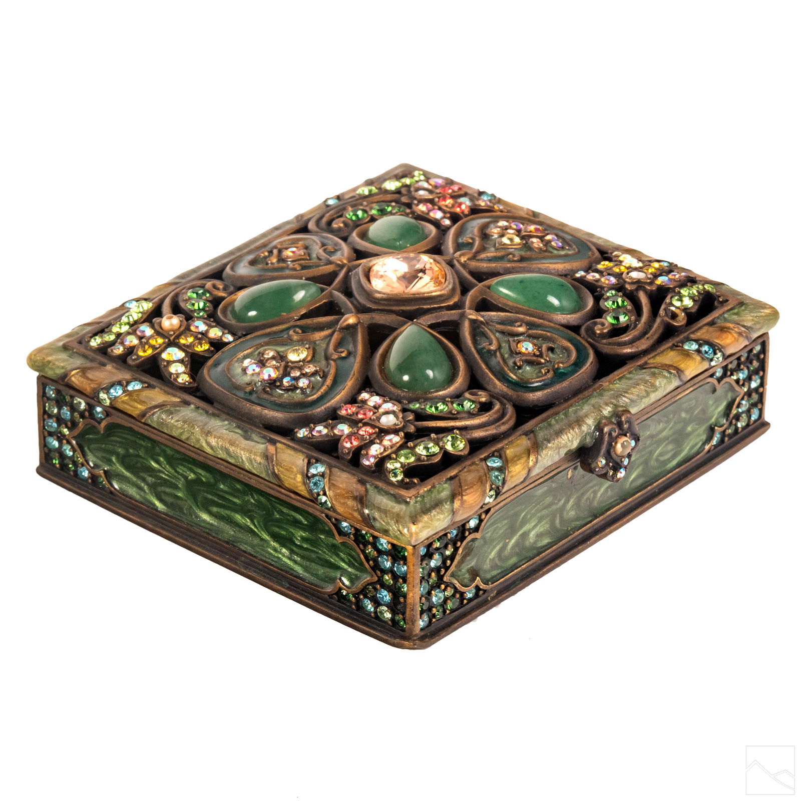 Jay Strongwater Alexander Arabesque Trinket Box (1 of 6)