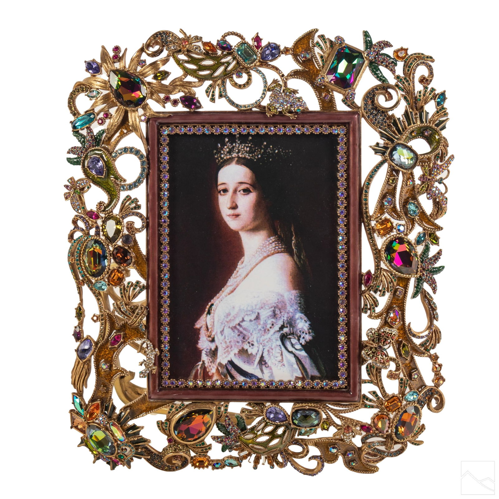 Jay Strongwater AP Jewels & Wildlife Picture Frame (1 of 5)