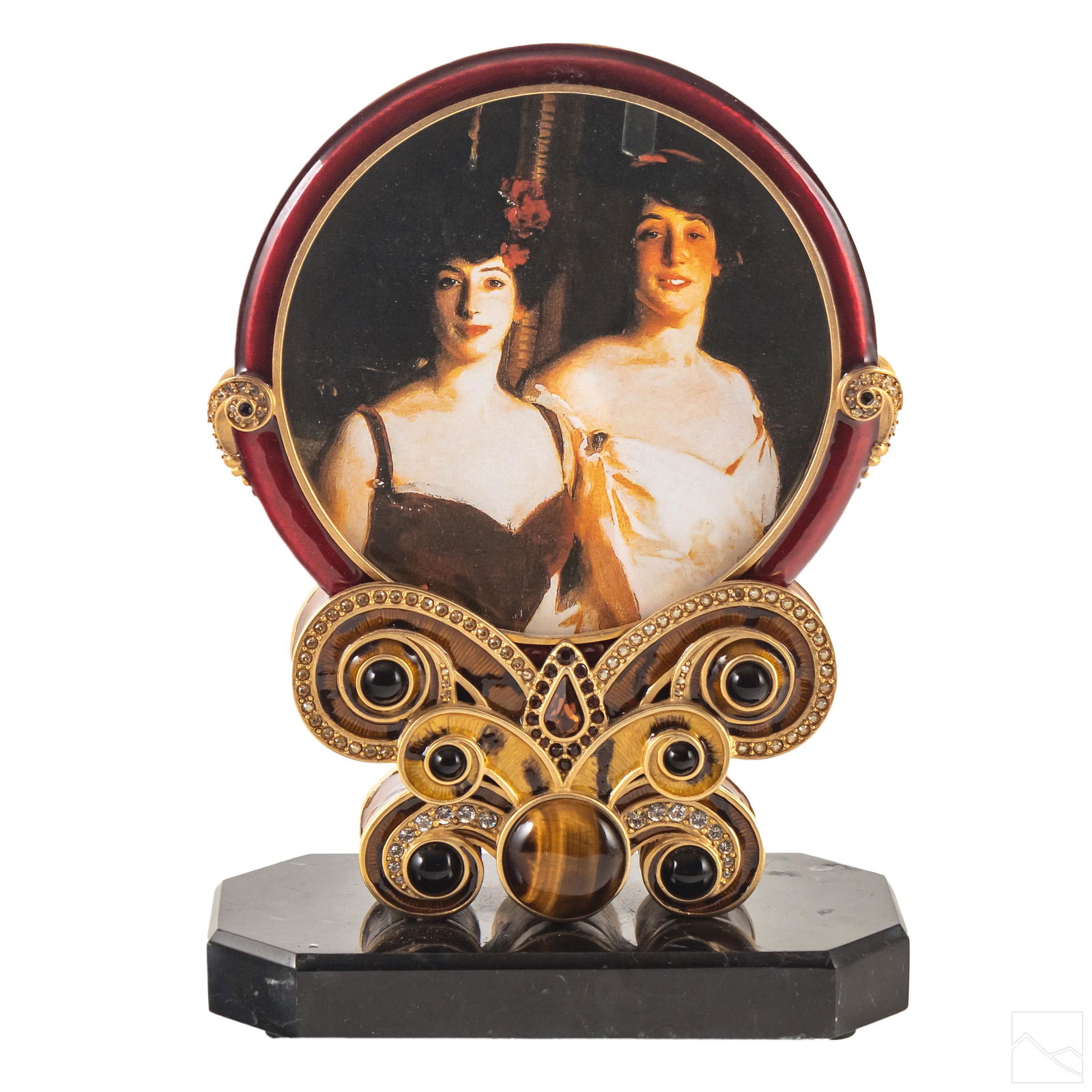 Jay Strongwater Art Deco Two Sided Picture Frame (1 of 7)