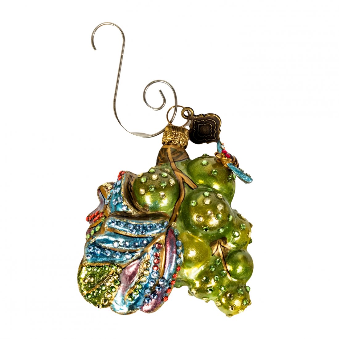 Jay Strongwater Bumblebee Fruit Christmas Ornament (1 of 4)
