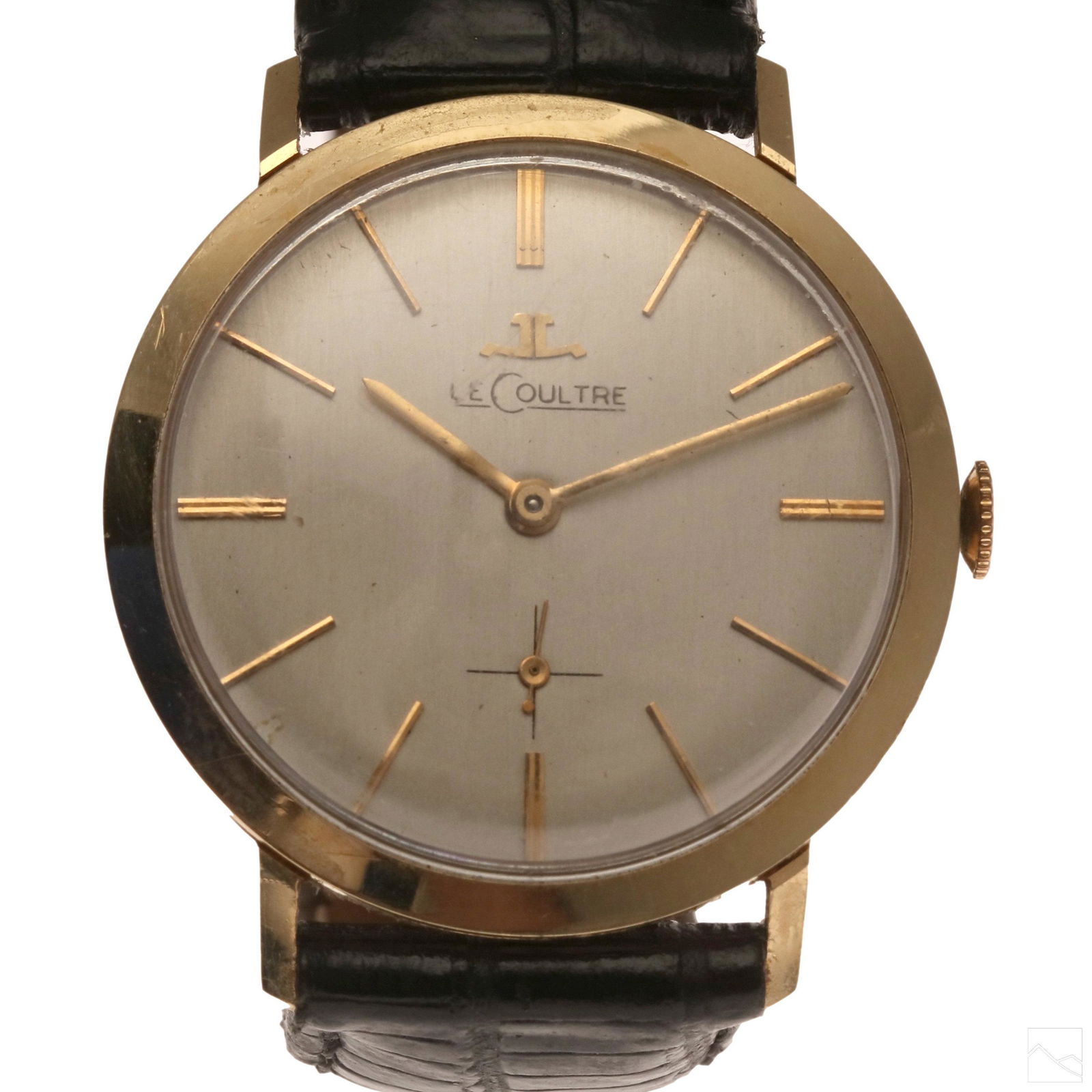 LeCoultre 14K Yellow Gold Working Mens Wrist Watch (1 of 8)