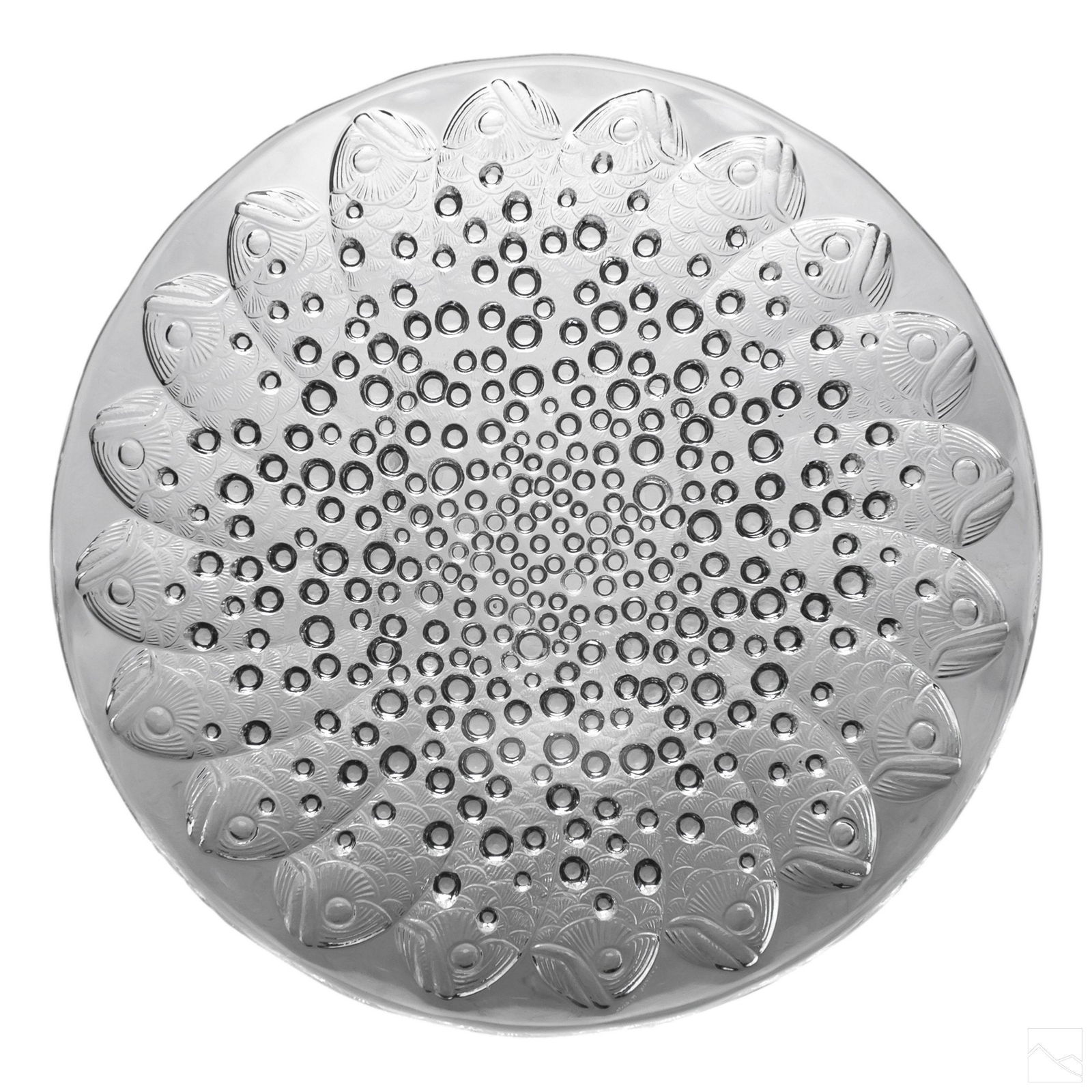 Lalique French Art Glass Roscoff Fish Centerpiece (1 of 5)