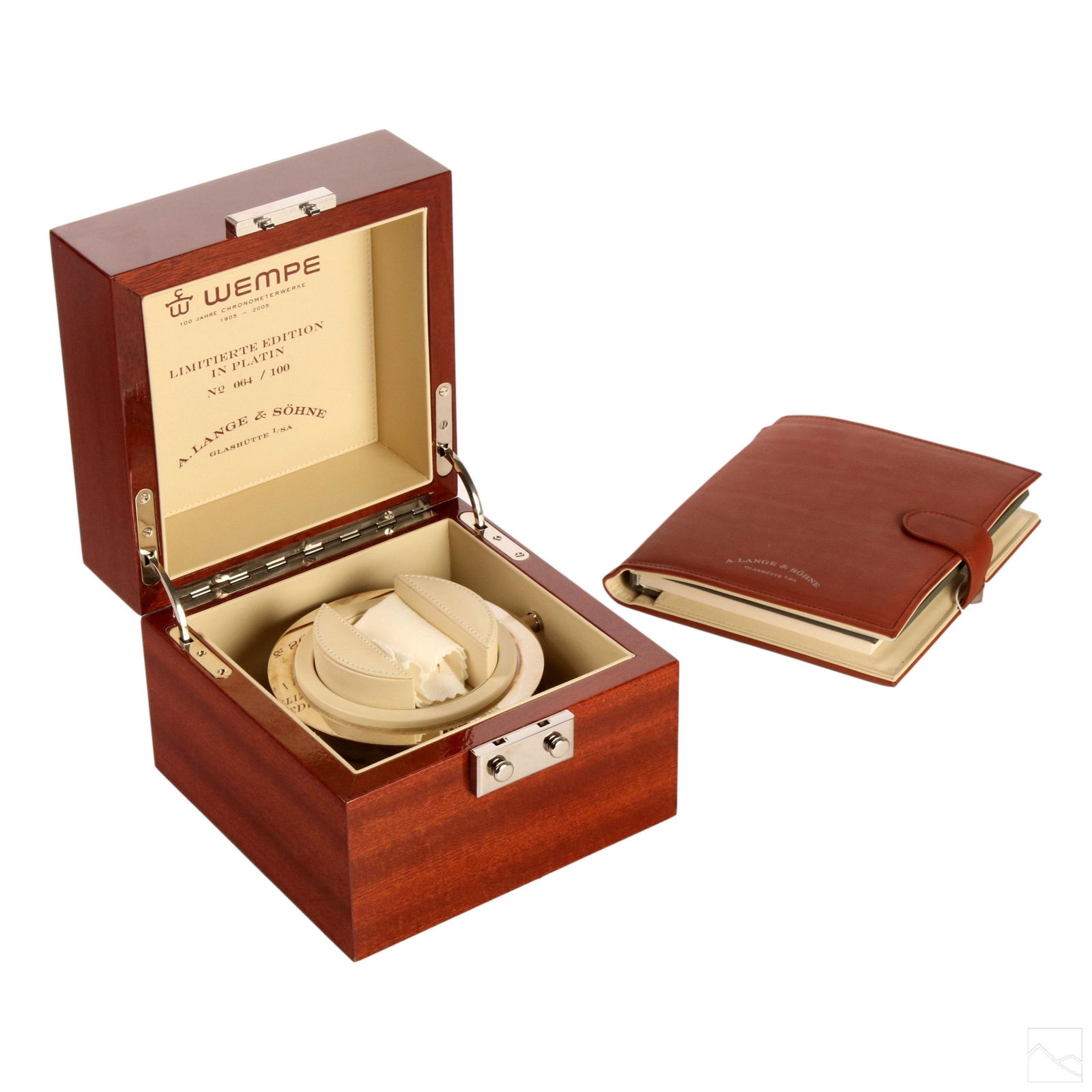 A Lange & Sohne Walnut Wood Presentation Watch Box (1 of 11)
