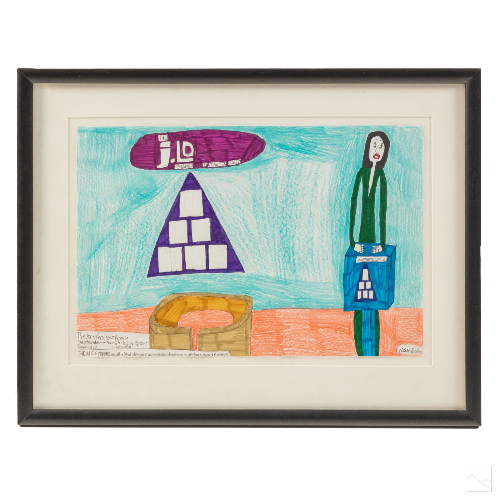 Leon Fuller (American b1969) Outsider Art Painting (1 of 8)