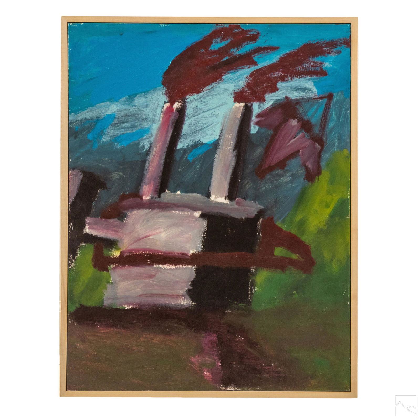 Sam Perry b.1963 Modern American Abstract Painting (1 of 6)