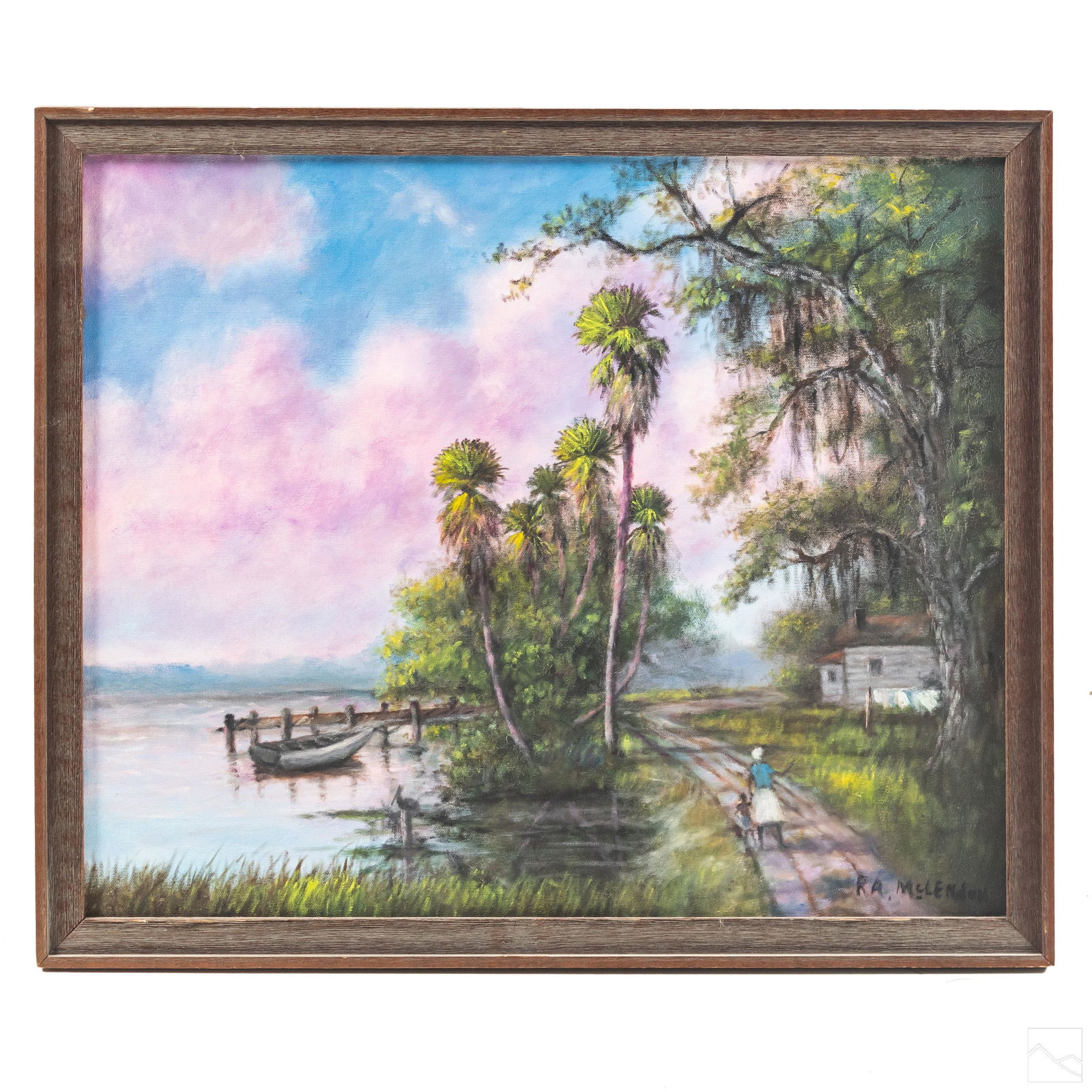 Roy McLendon (b.1932) Florida Highwaymen Painting (1 of 5)