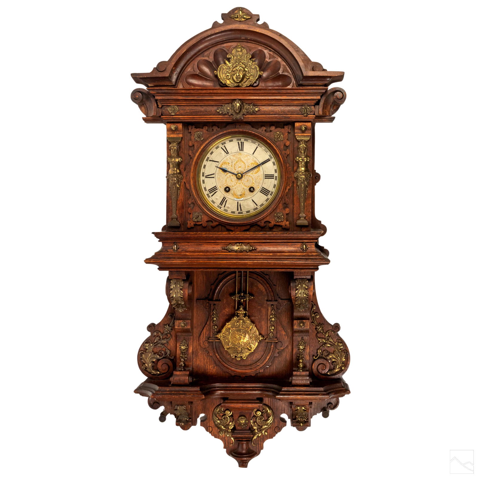Conrad Felsing German Black Forest Lenzkirch Clock (1 of 8)
