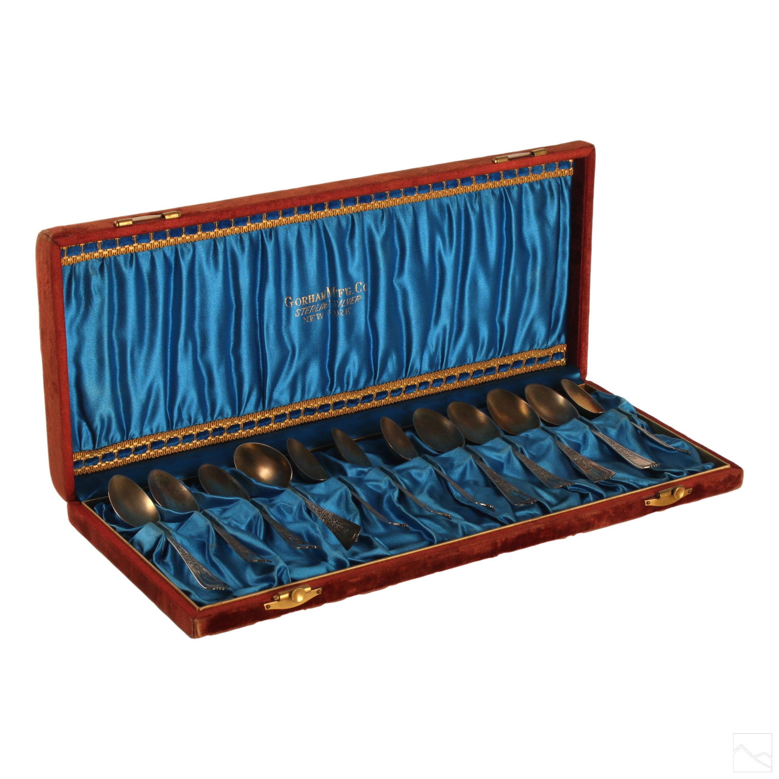 Gorham Sterling Silver Demitasse Spoons Set 146g (1 of 9)