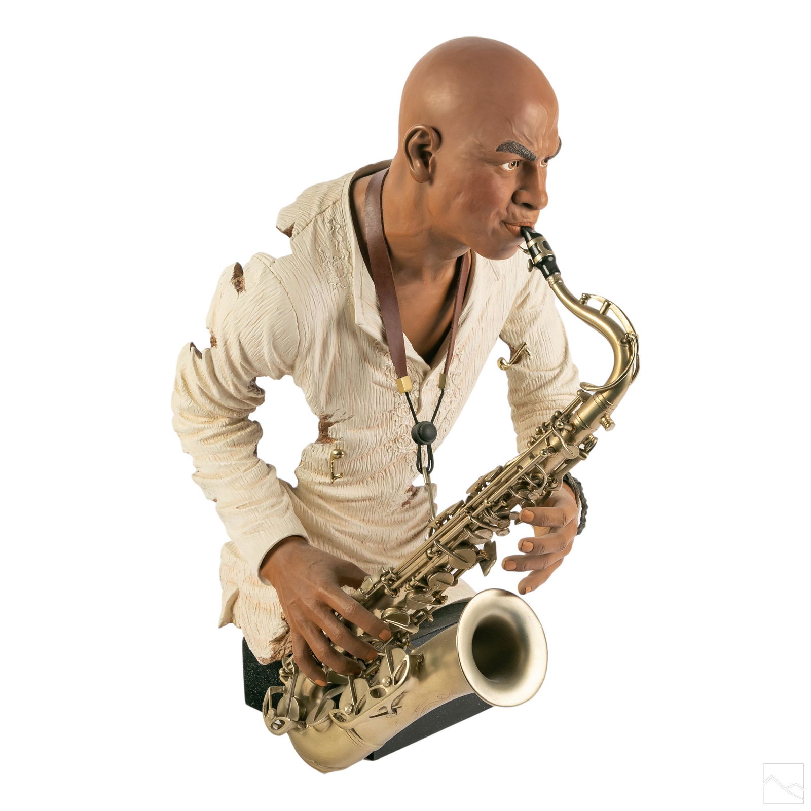 Willitts LE Jamming Saxophonist Musician Sculpture (1 of 6)
