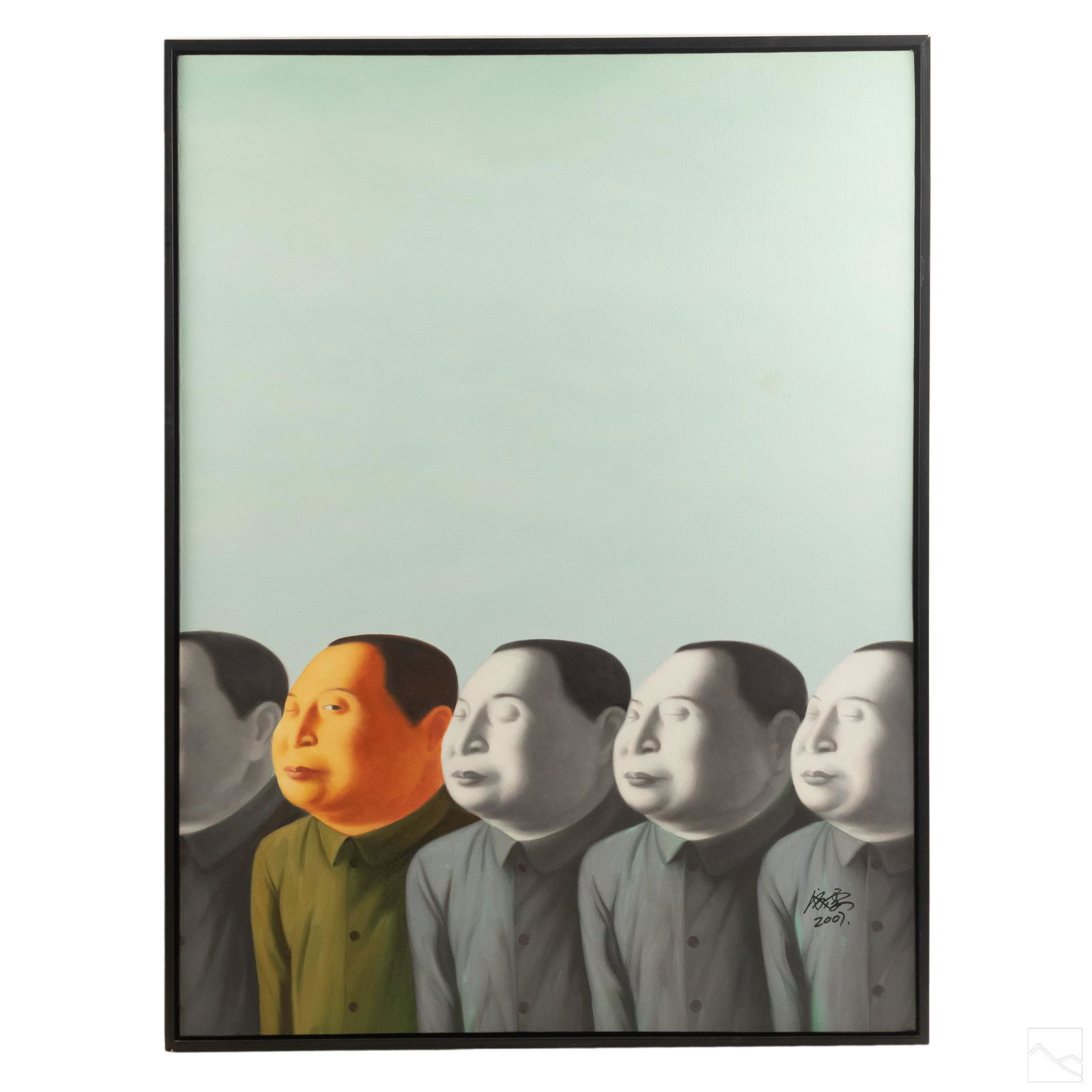 Mao Tse Tung Modern Abstract Oil Painting Portrait (1 of 6)