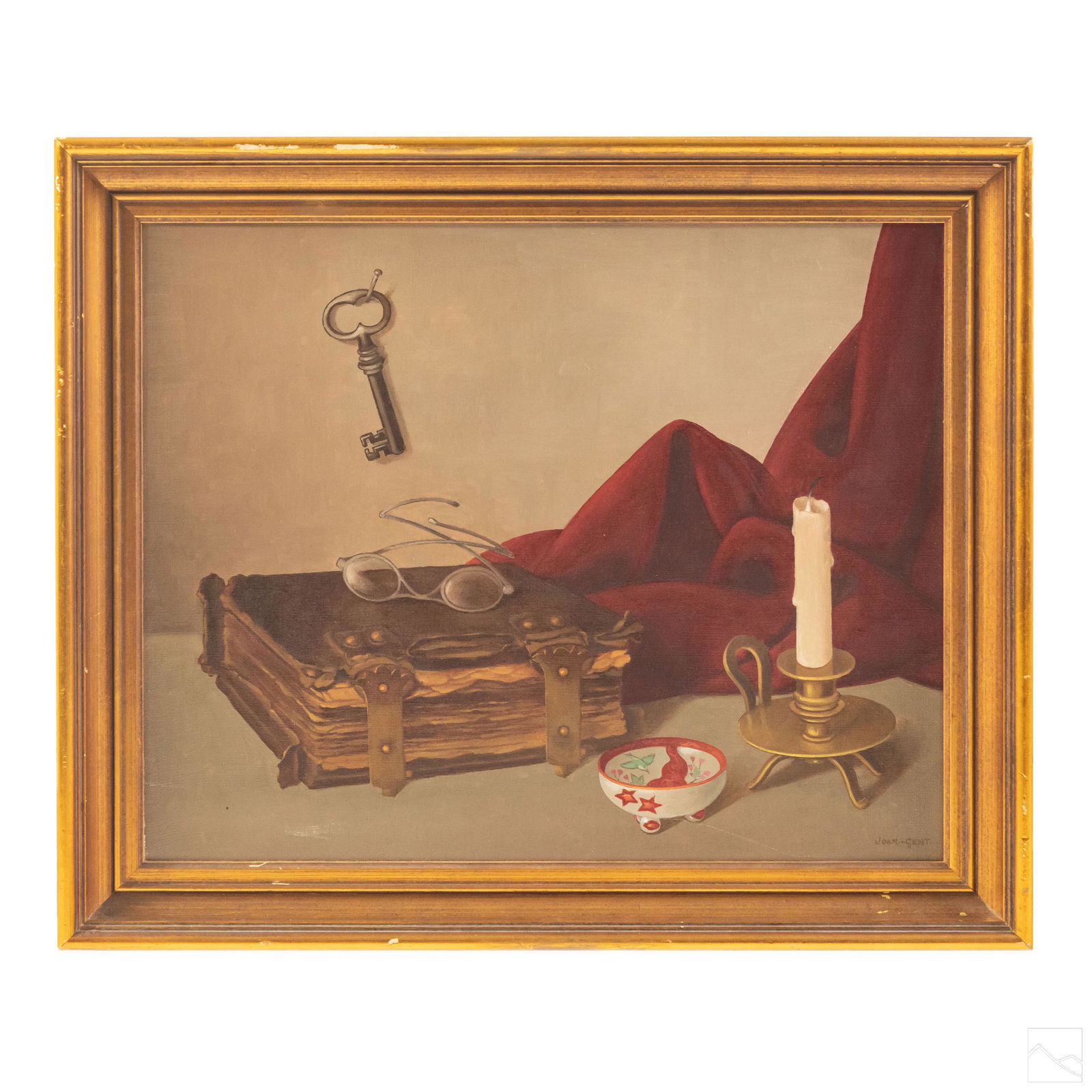 Joan van Gent 1891-1974 Dutch Still Life Painting (1 of 5)