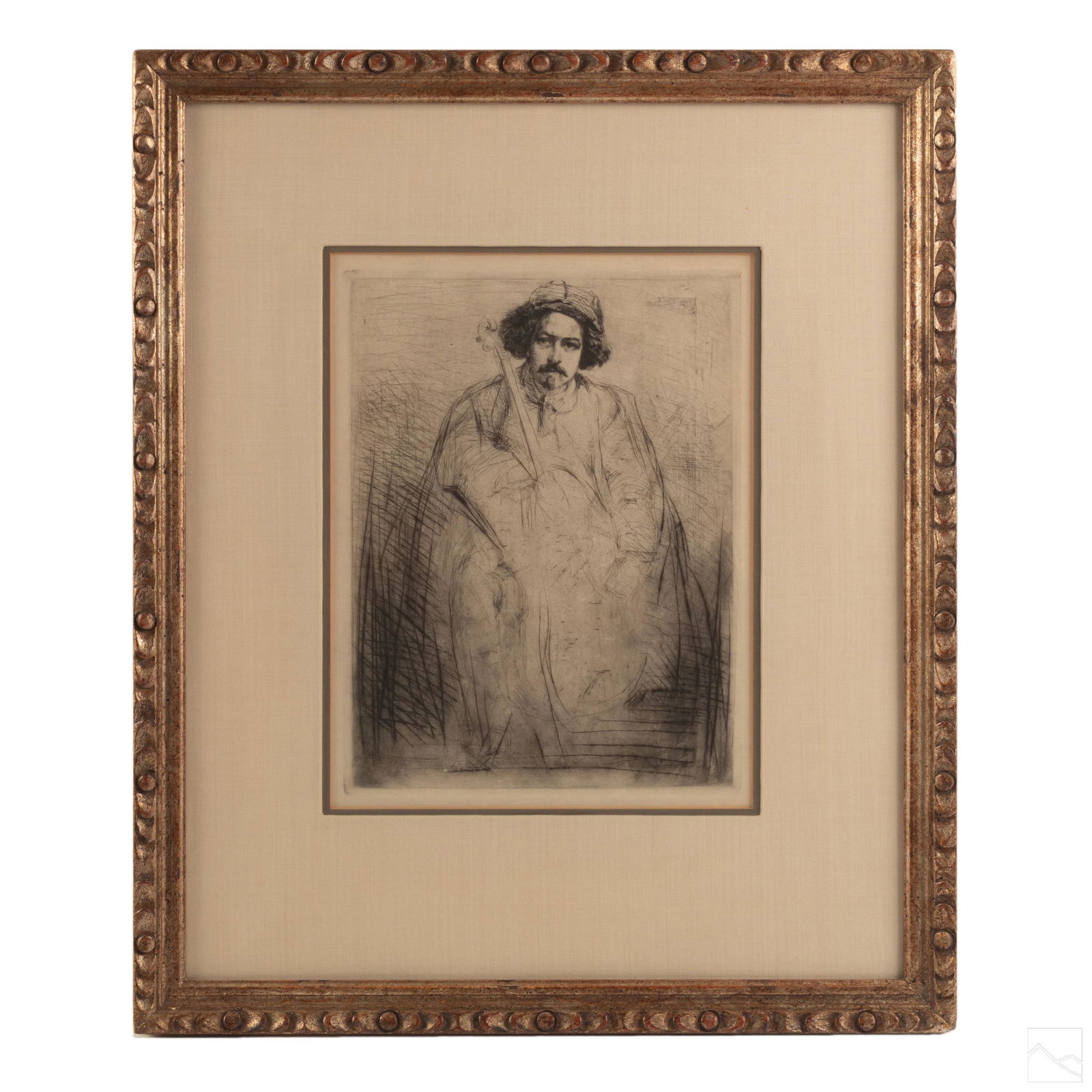 James McNeill Whistler Becquet The Fiddler Etching (1 of 4)